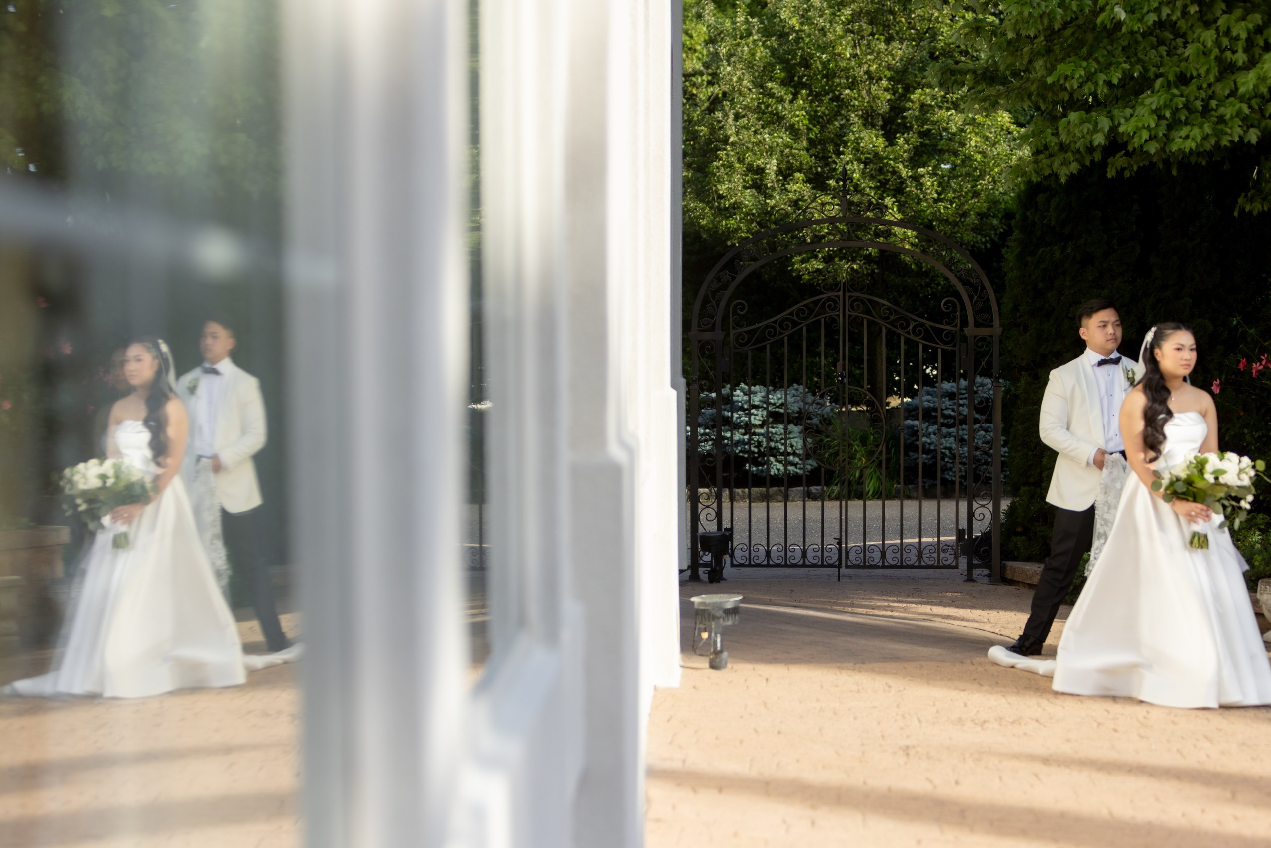 Jasmine and Devin, The Meadow Wood Manor, NJ. Wedding Photo & Video