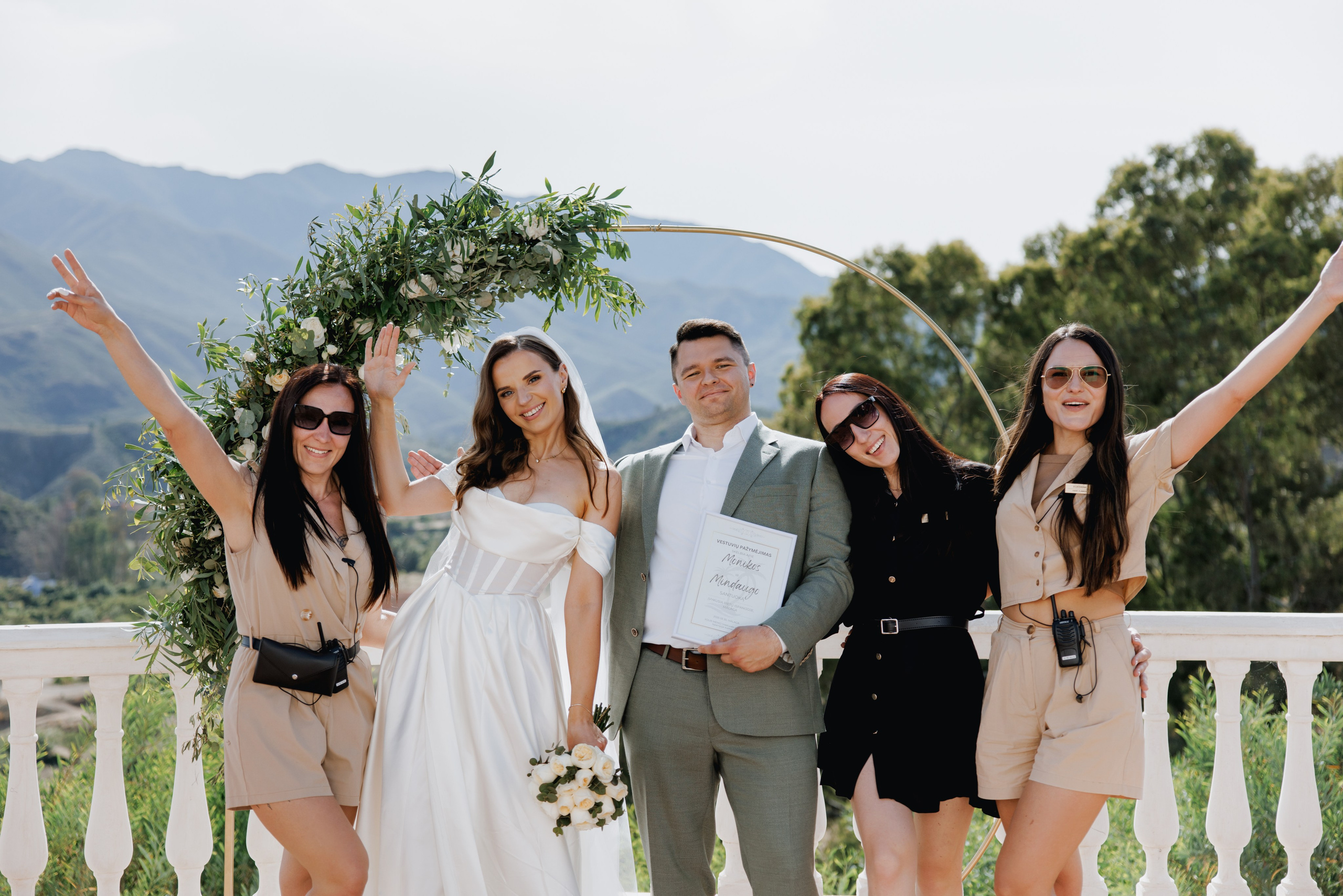 Monika ir Mindaugas. Vestuvės pietinėje Ispanijoje