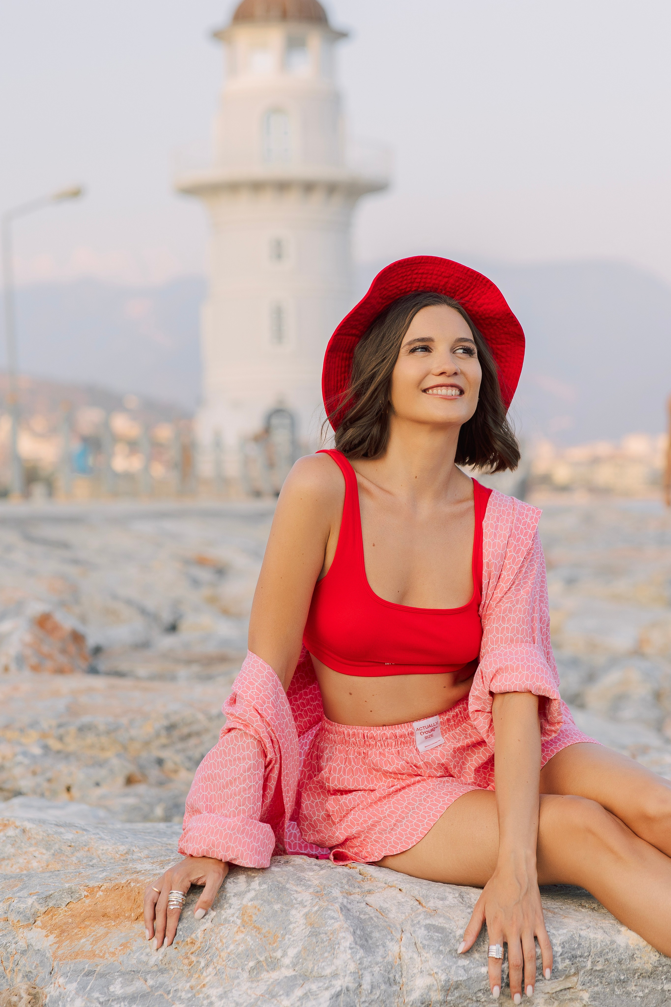 Individual photo session in the streets and port of Alanya. Professional Photographer in Alanya, Side, Belek, Antalya. Turkiye