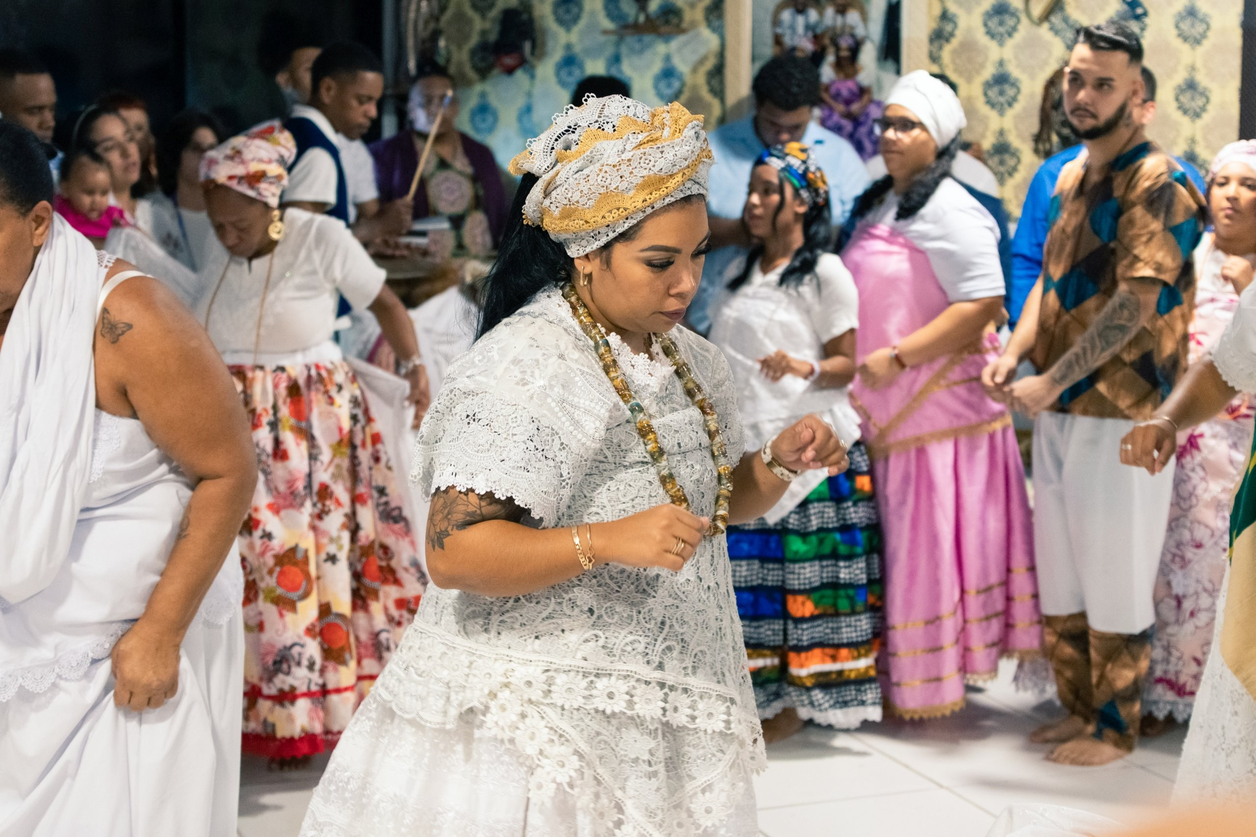 19/04/2025 — Iniciação Oloyê Pablo, Ajoyê Maria Júlia e Iyawo Arthur. Aladá Produções