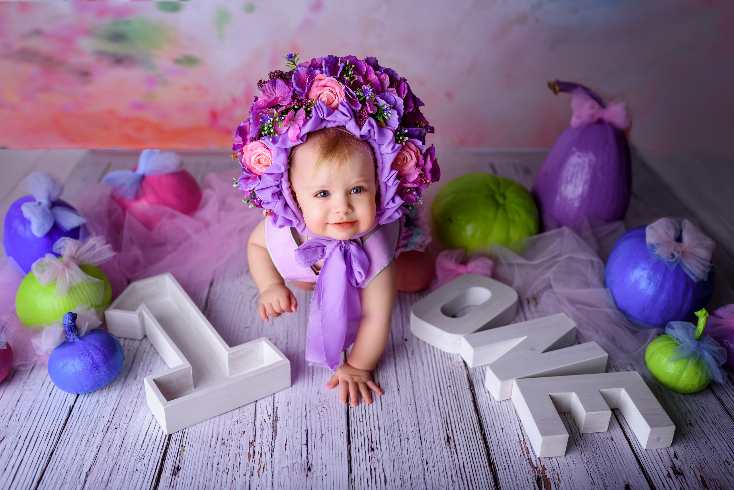 Годовасие. Семейный фотограф и фотограф новорожденных в Вильнюсе Ирина Беленкевич