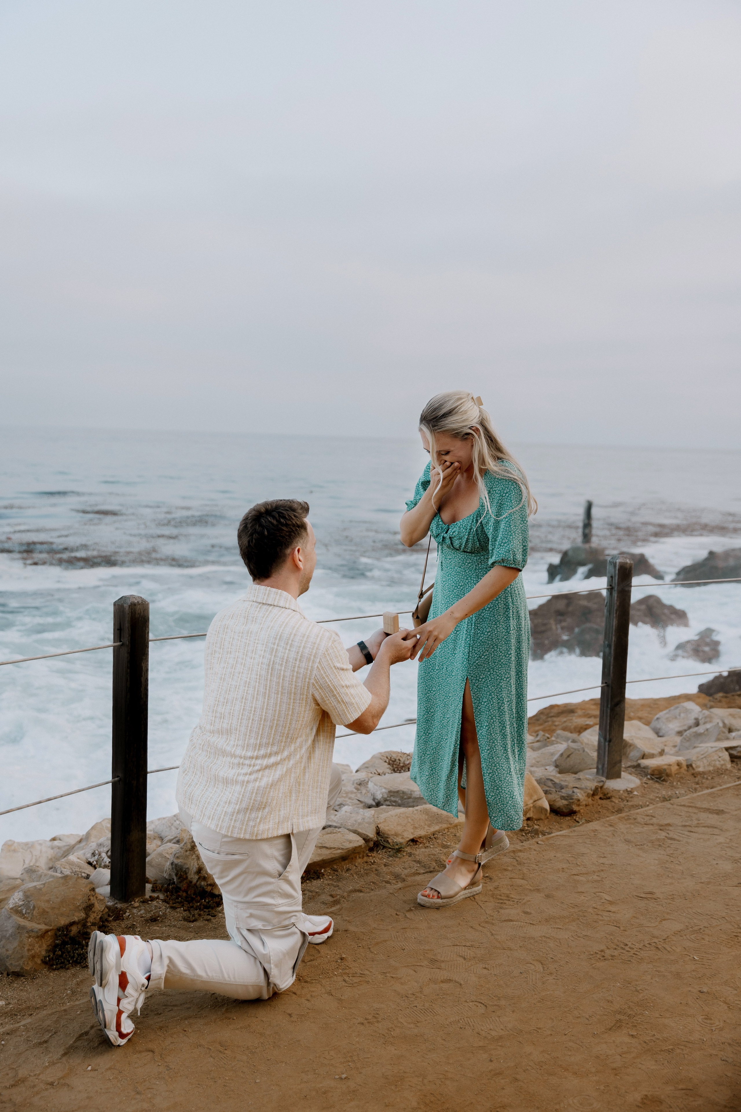 Proposal Photography at Terranea Resort, Los Angeles | Taya Frank. Southern California Family and Couple Photographer