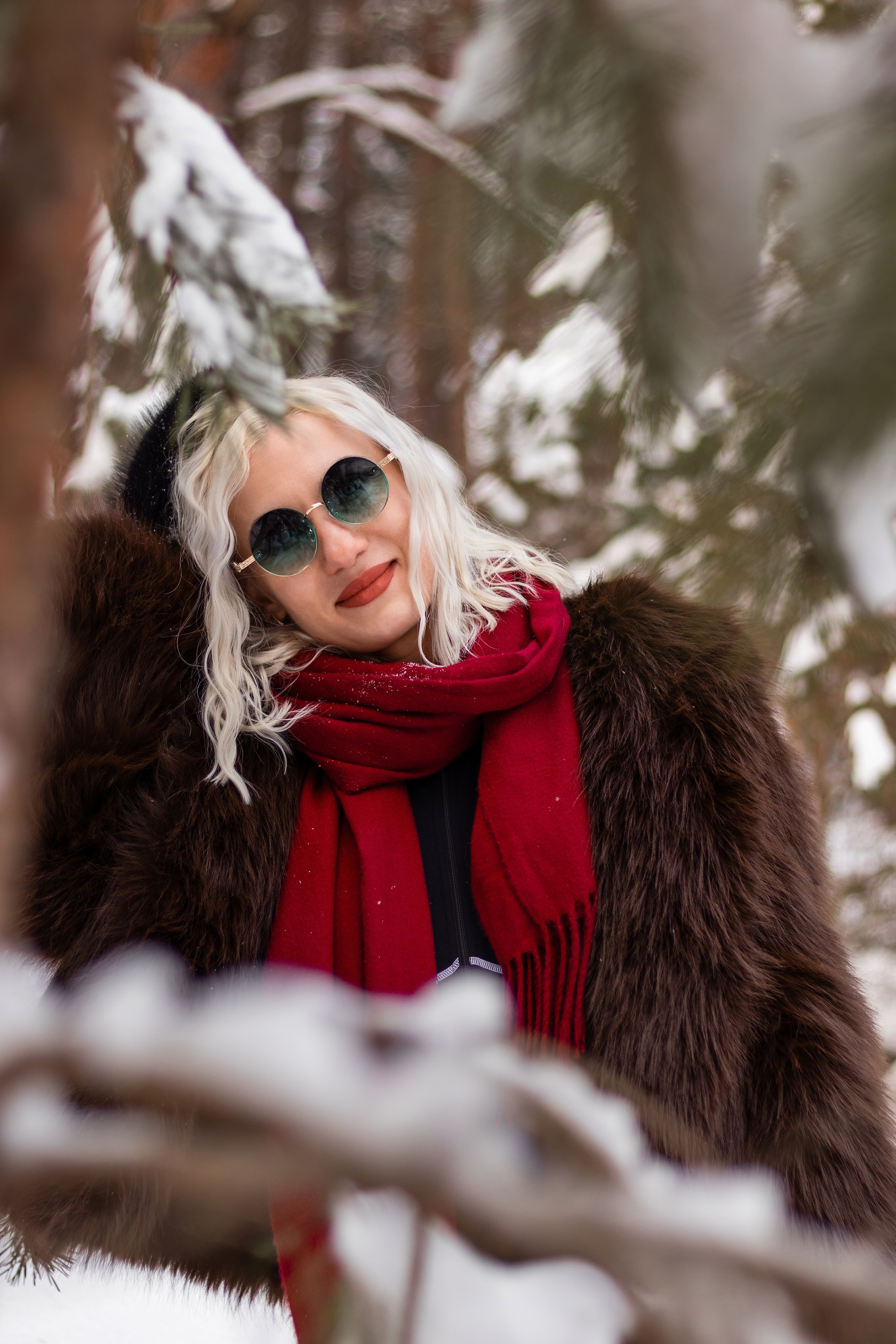 Зима. Portretu fotogrāfs Daugavpilī Olga Antonova