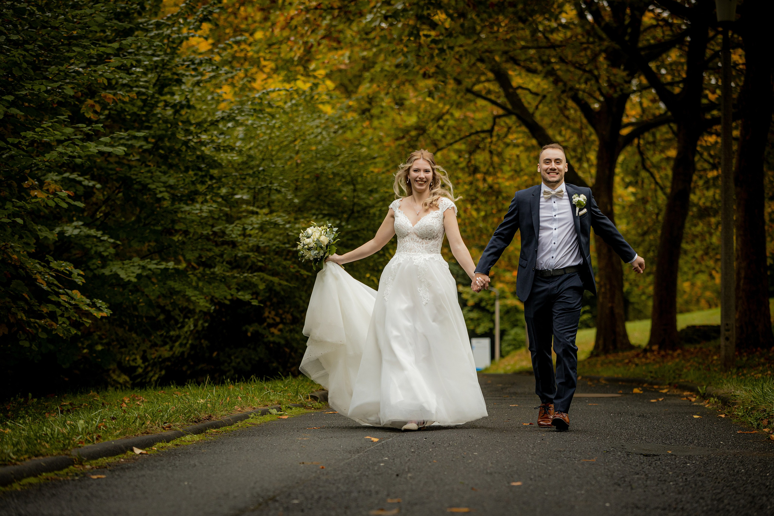 Herbstliche Hochzeit. Фотограф в Германии — Михаэль Барон