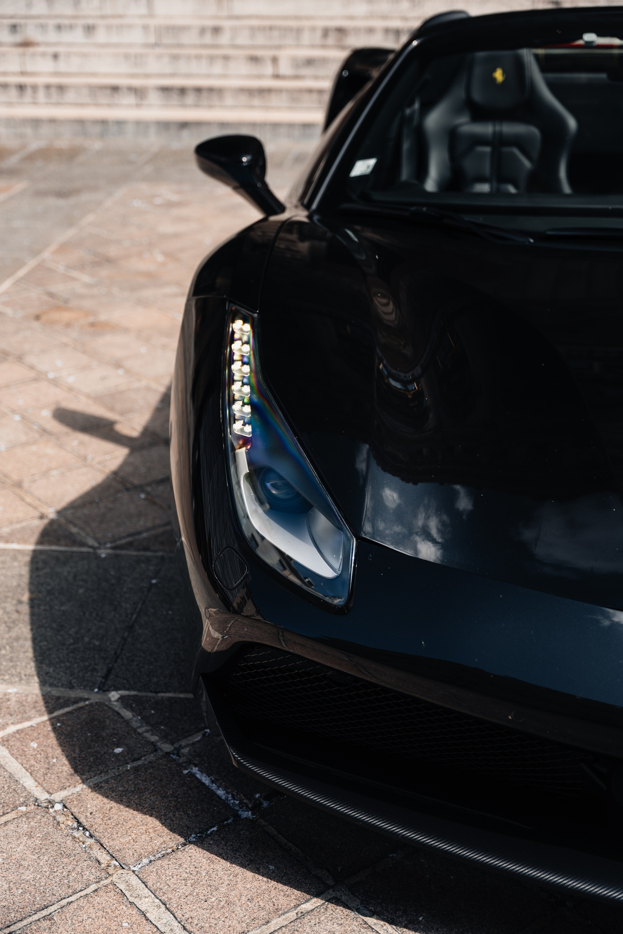 Ferrari 488 Spider. Photographe de voitures à Paris — Vitalii Motruk
