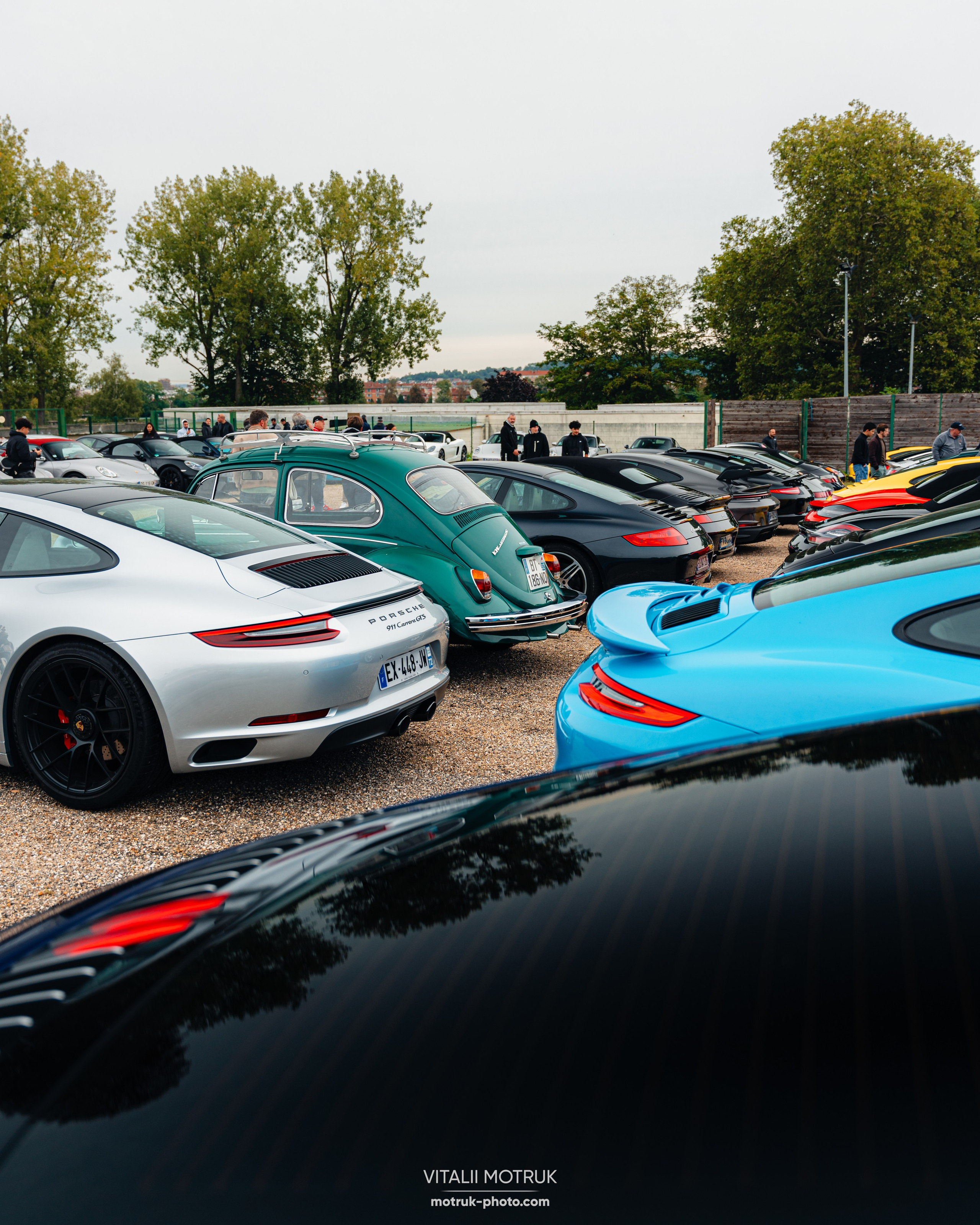 Cars and Coffee 29 septembre 2024. Photographe de voitures à Paris — Vitalii Motruk