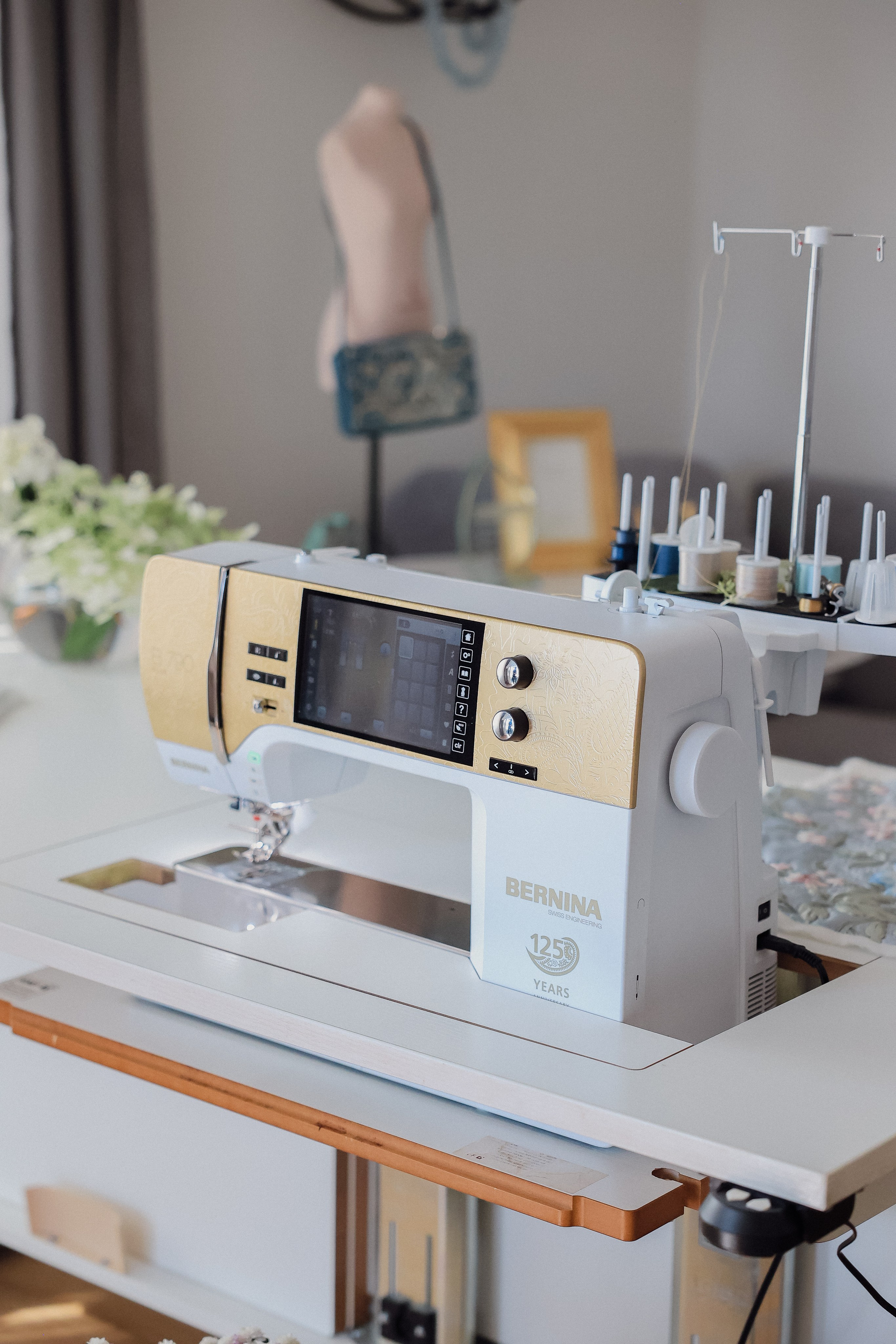 The Founder of the Sewing School. Photographer Marina Gargi