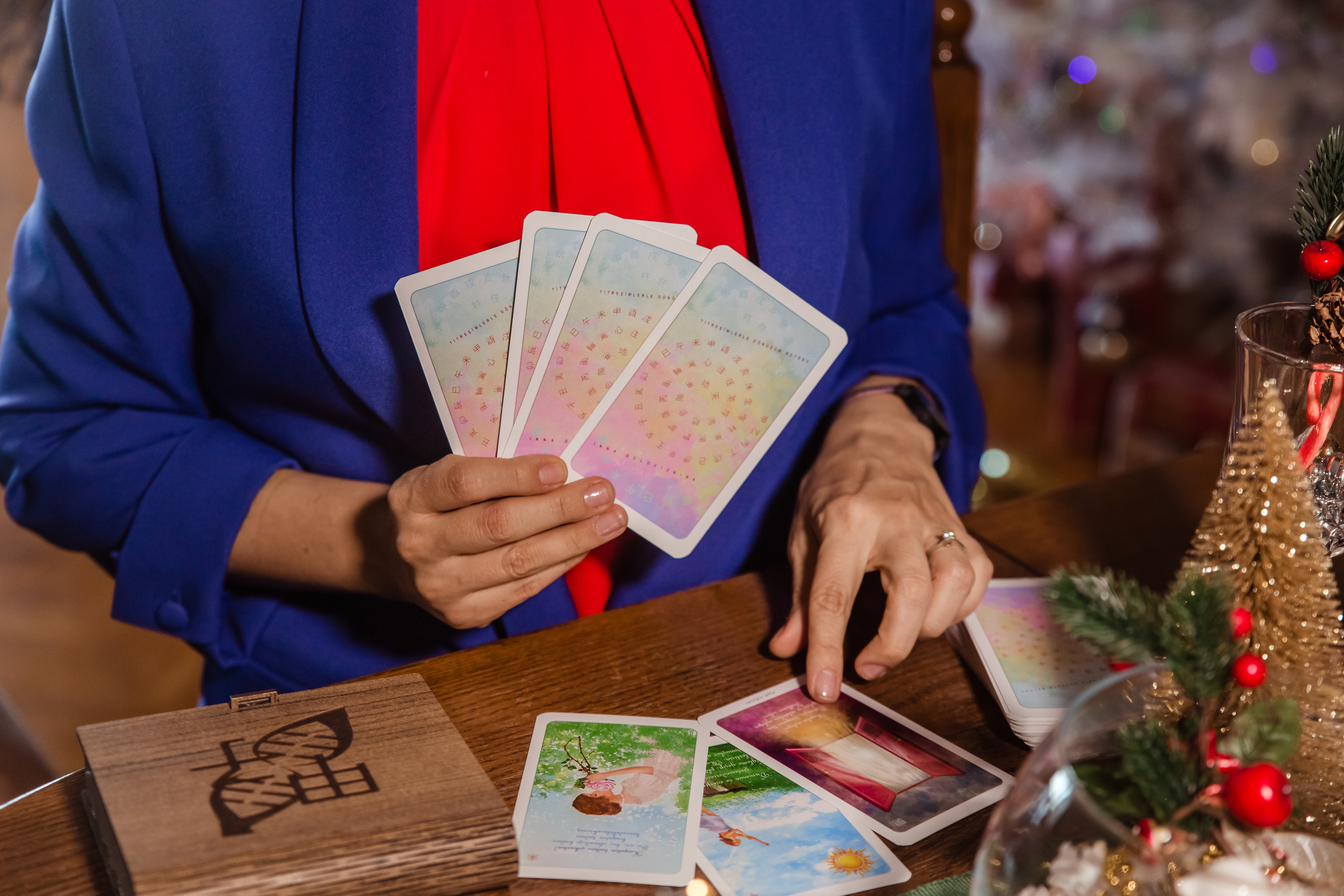 Irina’s New Year content photo session