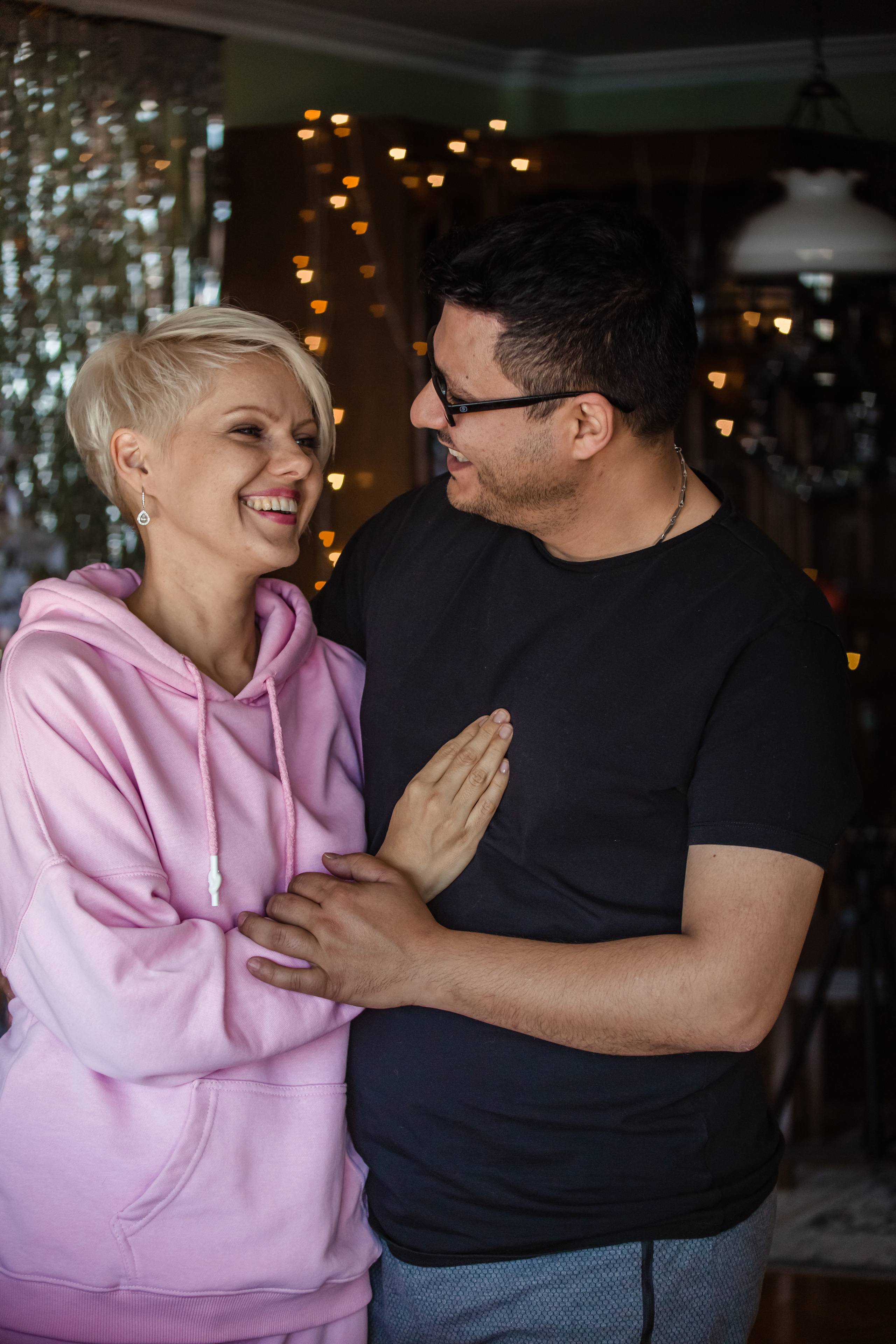 Irina’s New Year content photo session