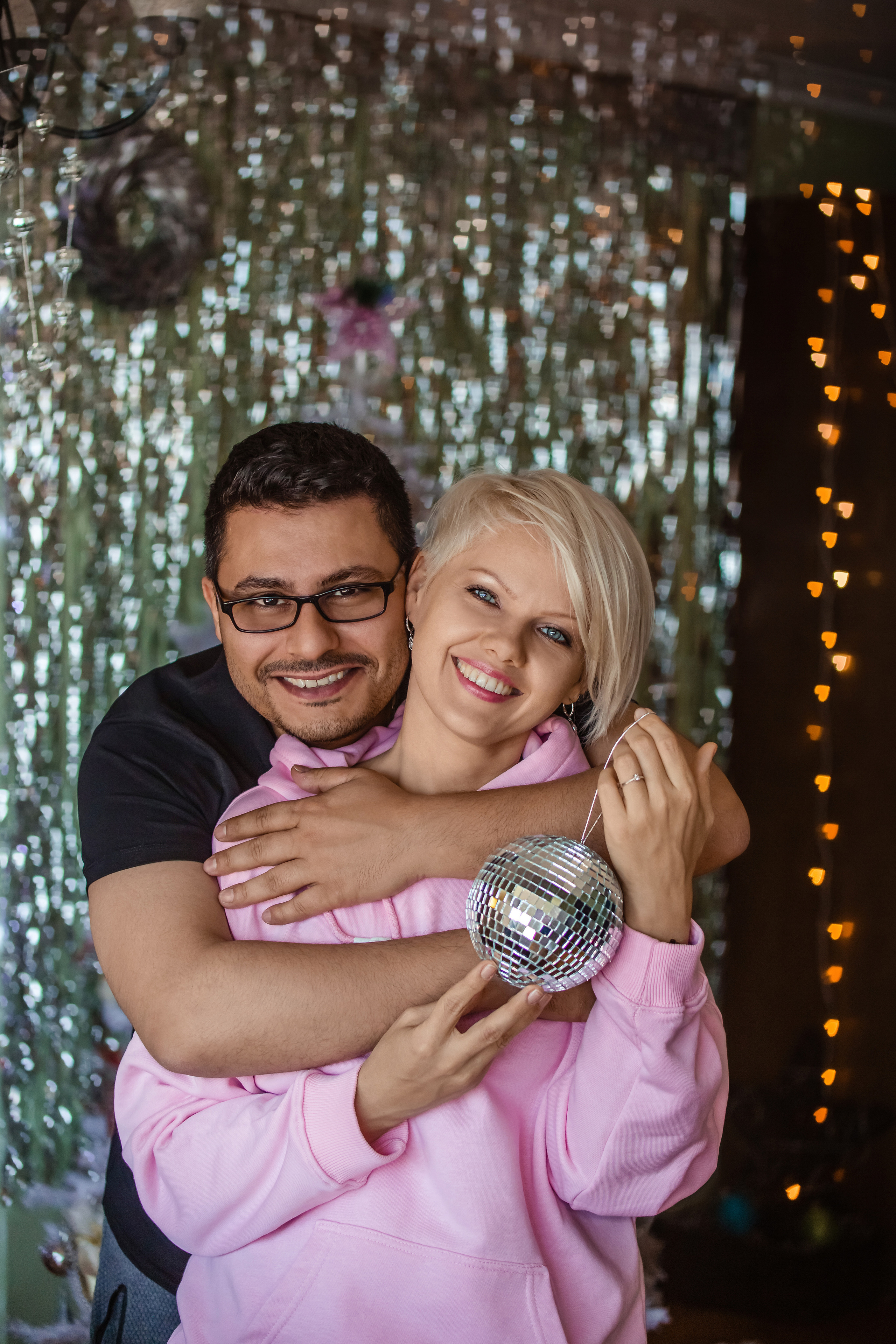 Irina’s New Year content photo session