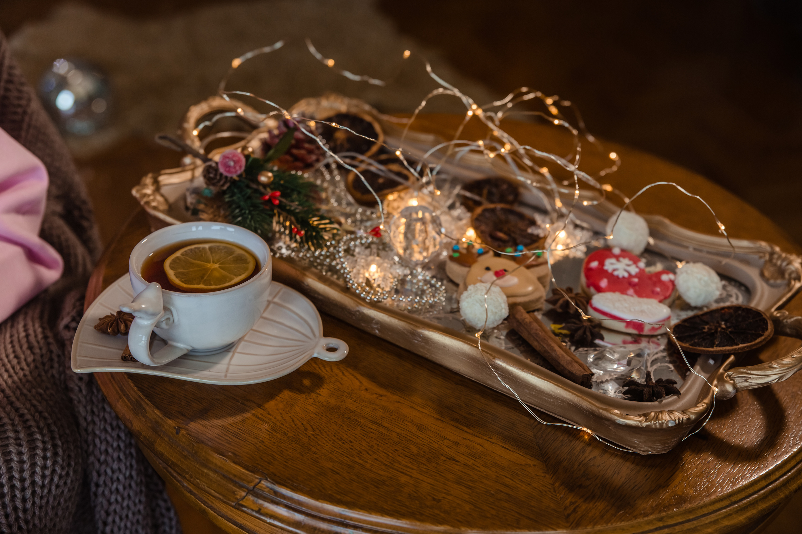 Irina’s New Year content photo session