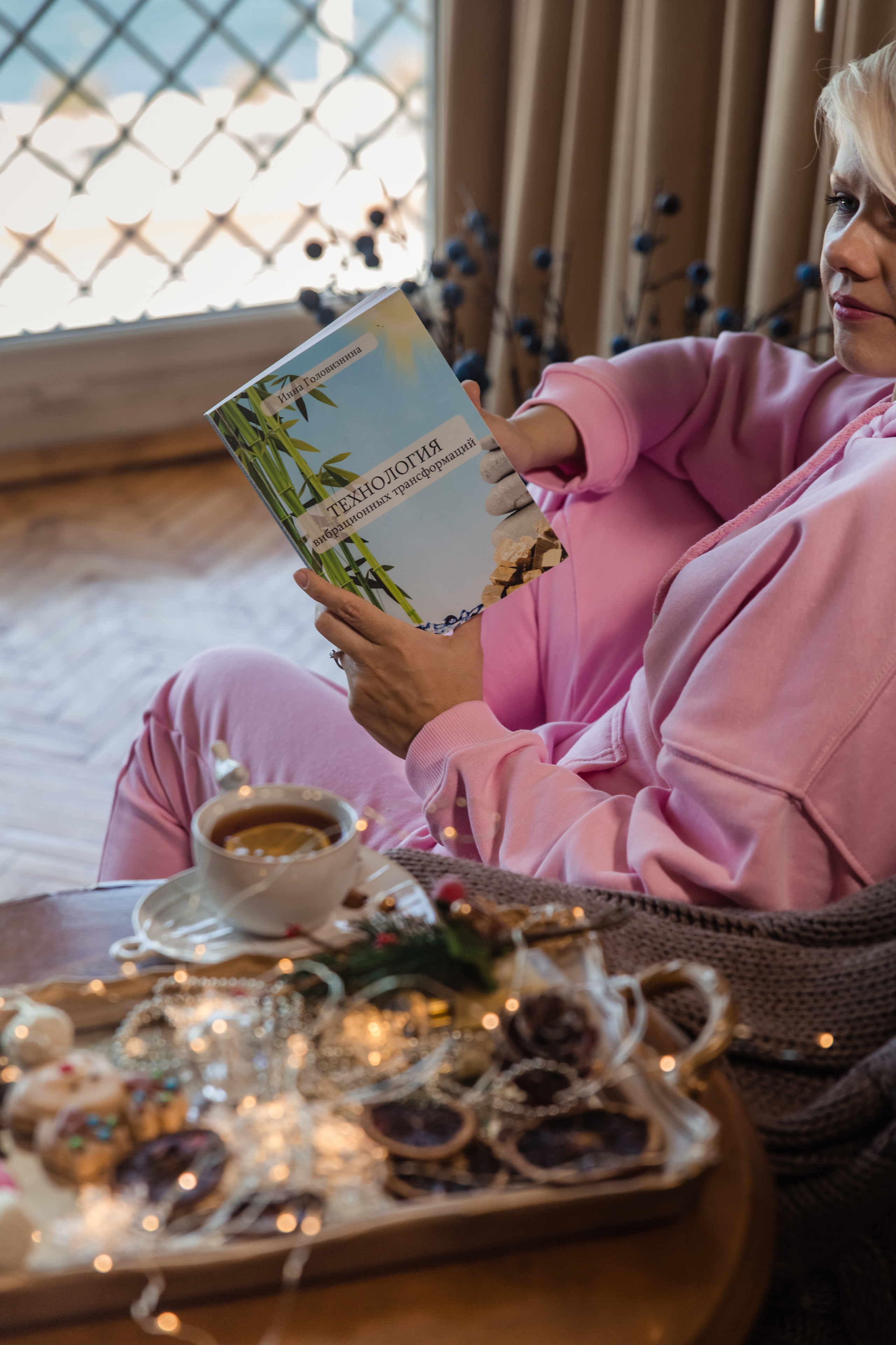 Irina’s New Year content photo session