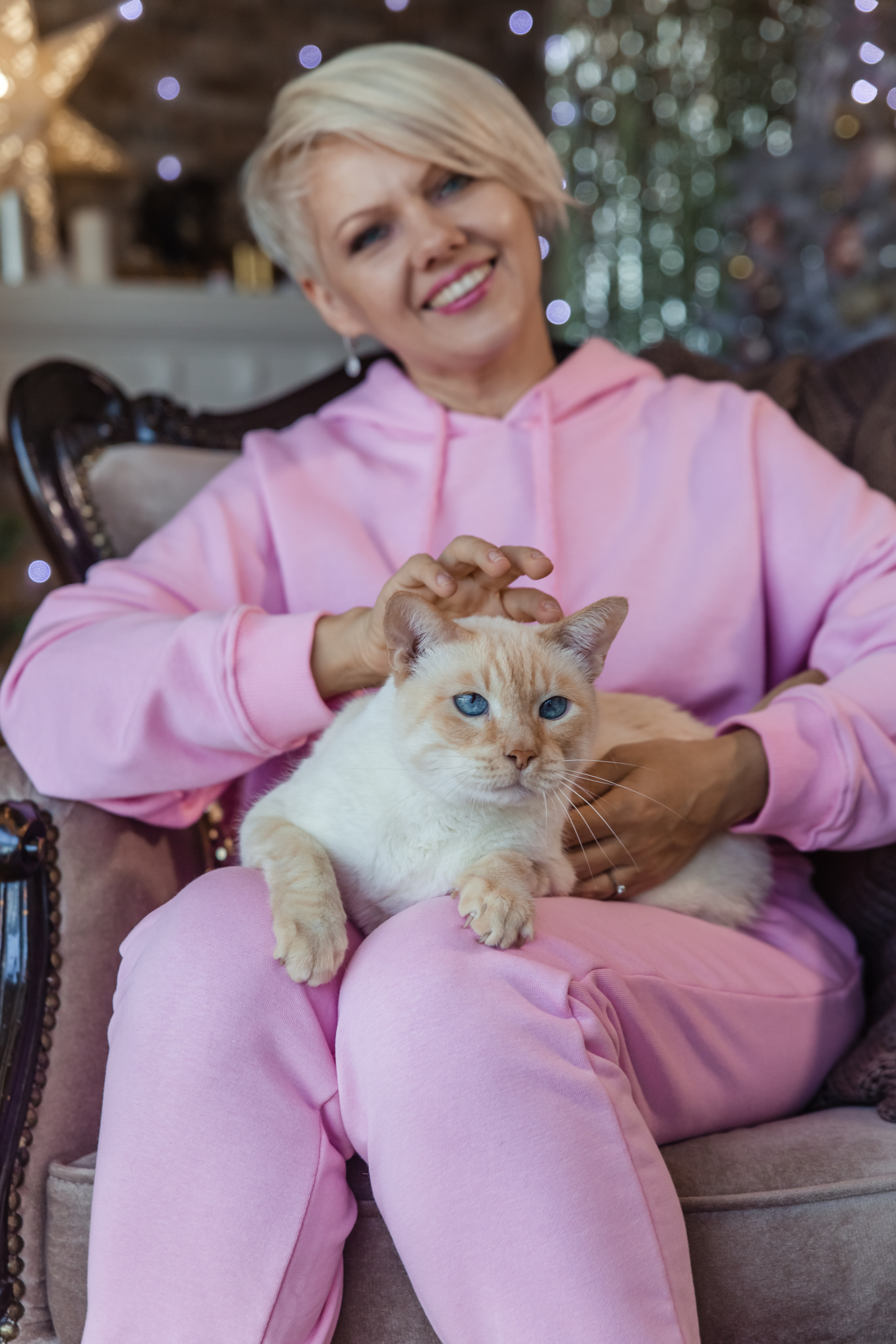 Irina’s New Year content photo session