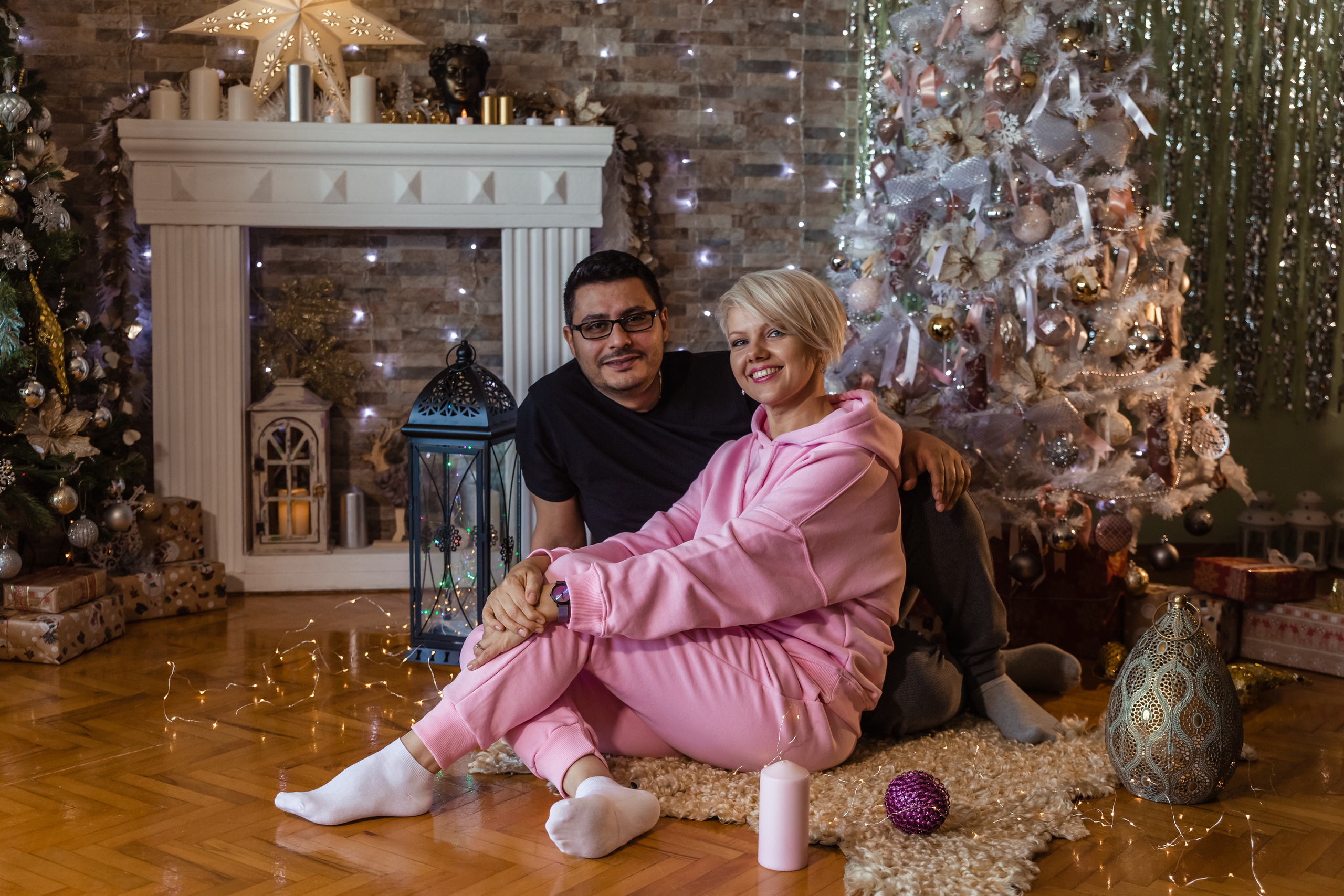 Irina’s New Year content photo session