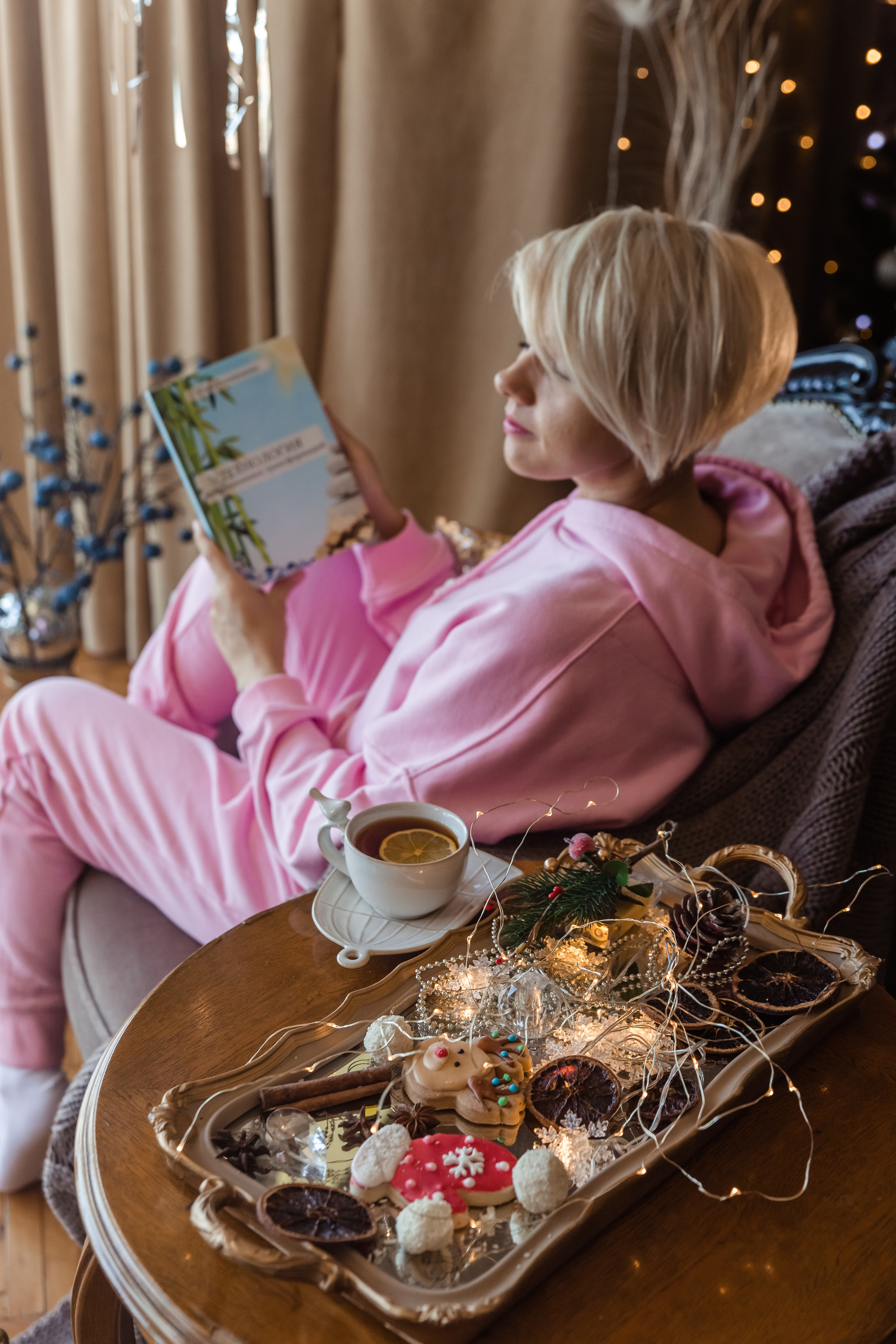 Irina’s New Year content photo session