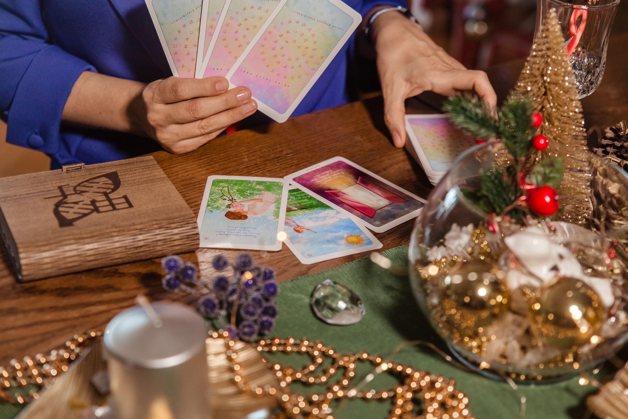 Irina’s New Year content photo session