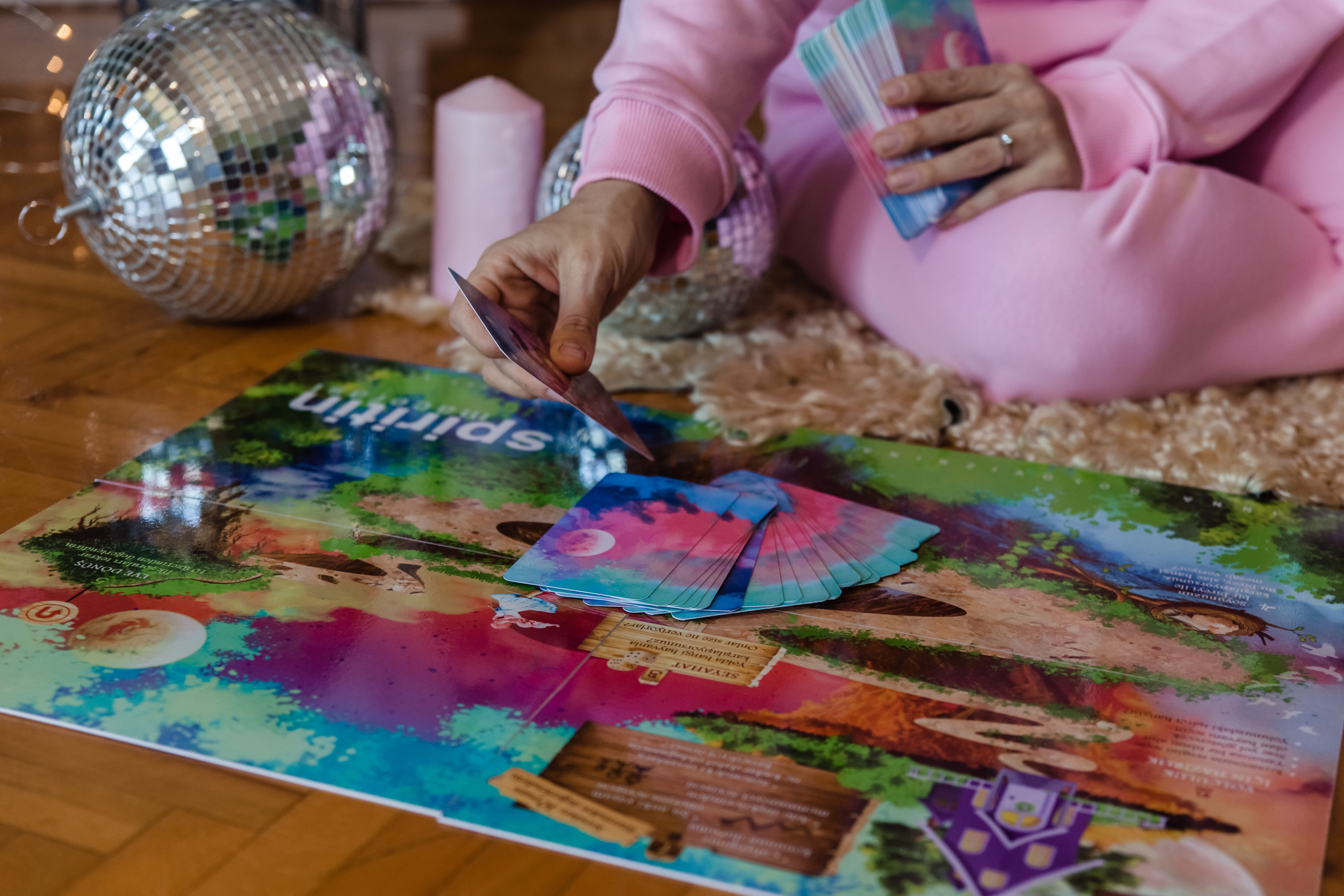 Irina’s New Year content photo session