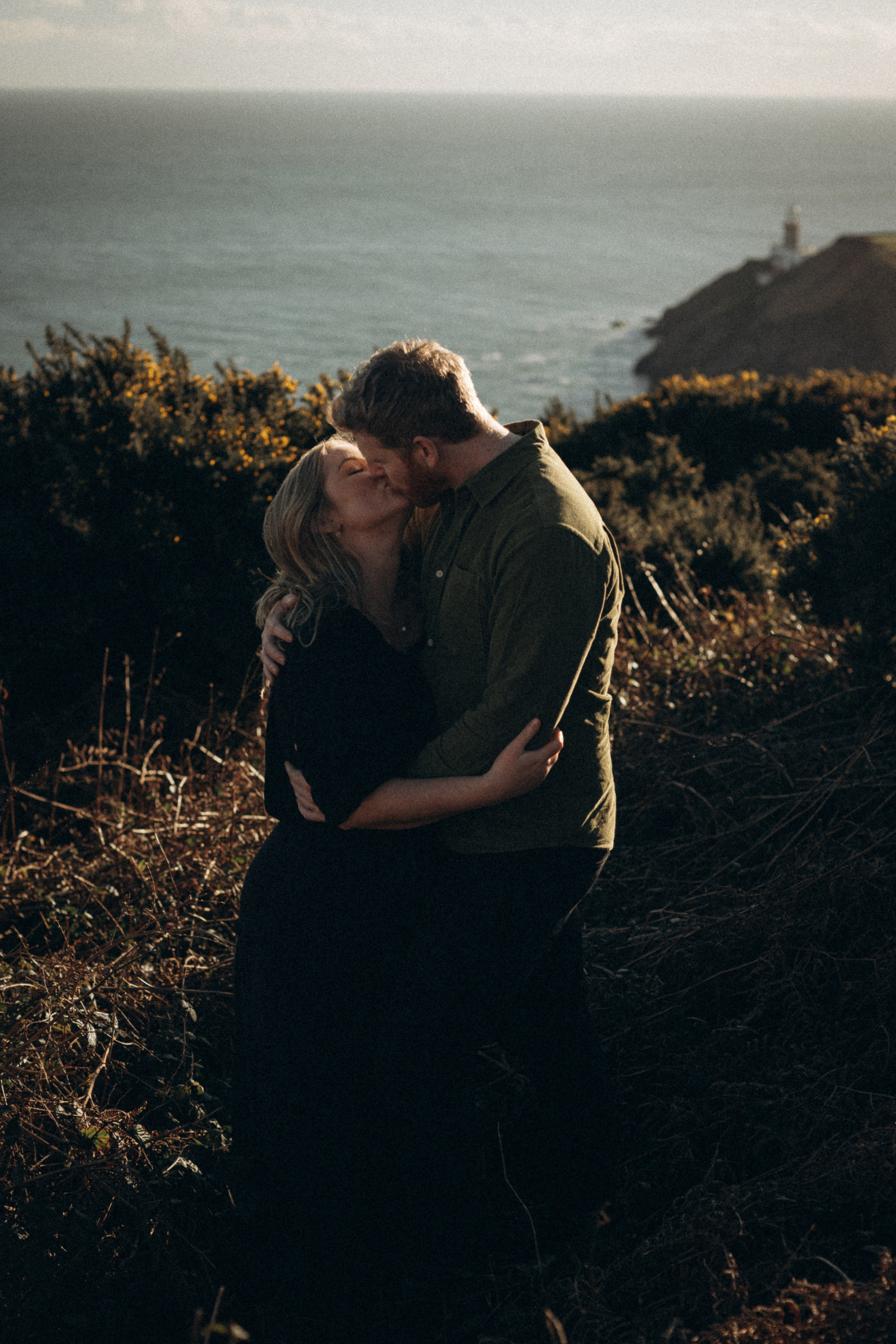 Howth cliff photoshoot. Wedding & Family photographer in County Donegal and Dublin, Ireland