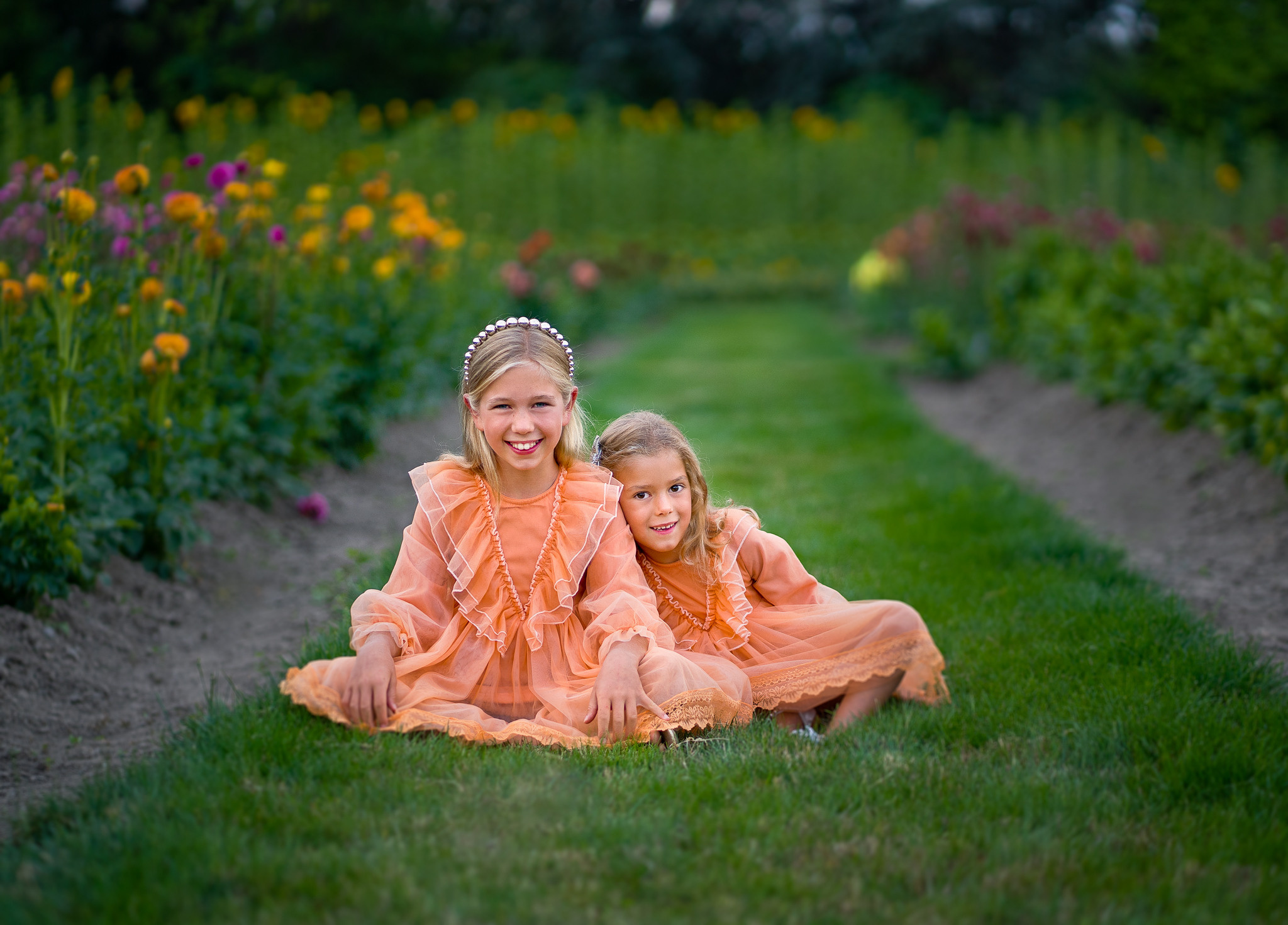 Sunflowers. Vancouver Kids Photographer