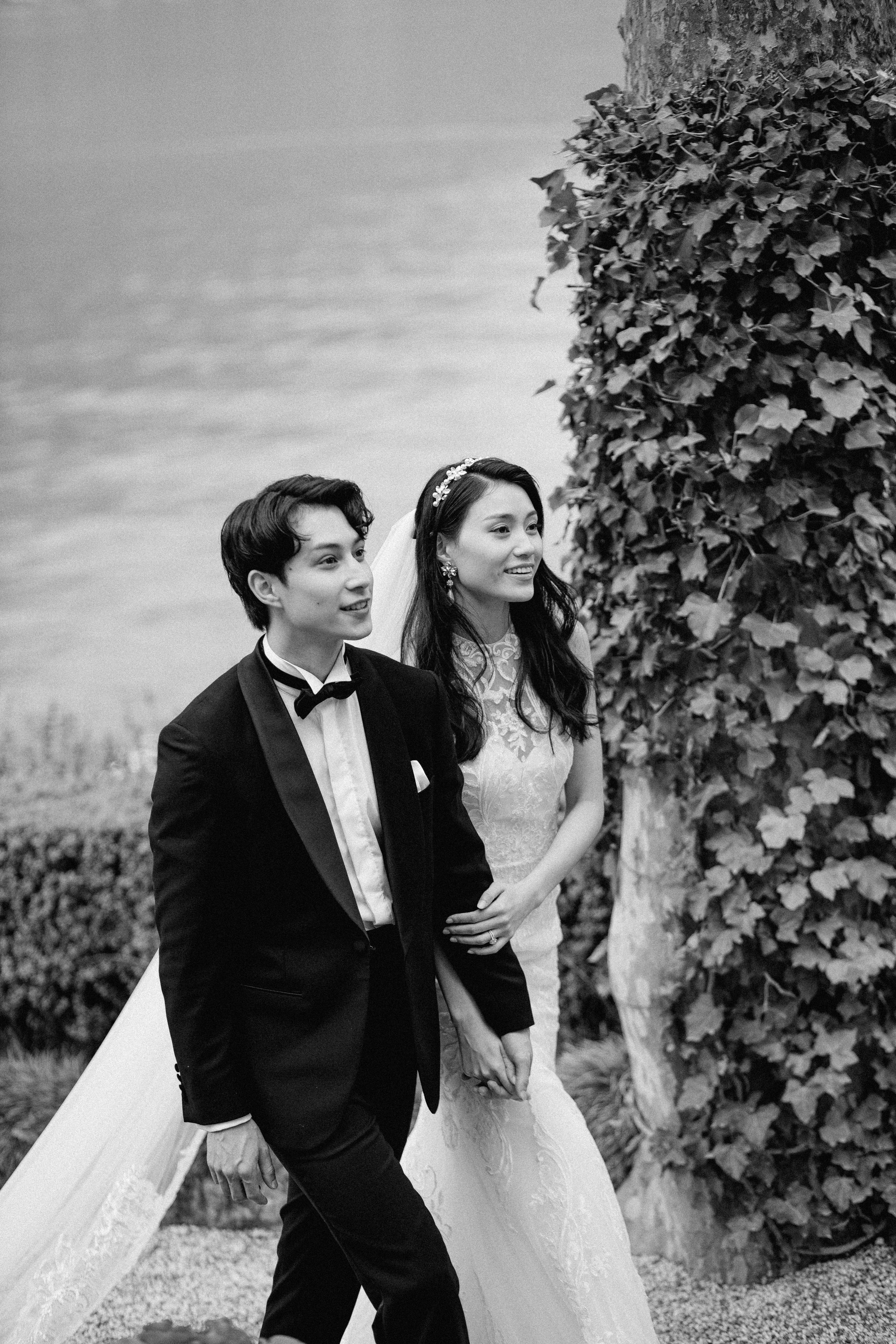 Lake Como Wedding Photography | Villa del Balbianello & Villa Serbelloni. Photographer in Italy Anna Linnik