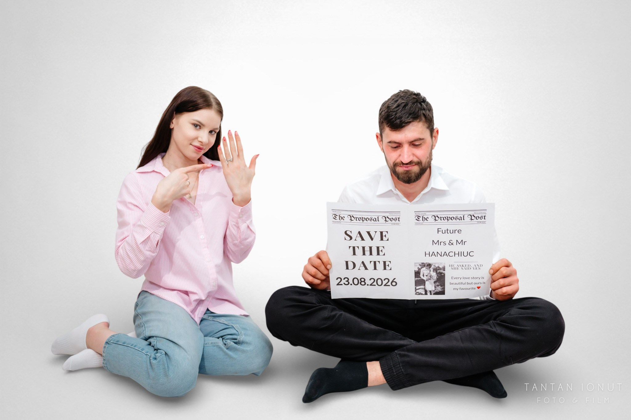 ROMINA & MARIUS — SAVE THE DATE. TANTAN IONUT FOTO & FILM