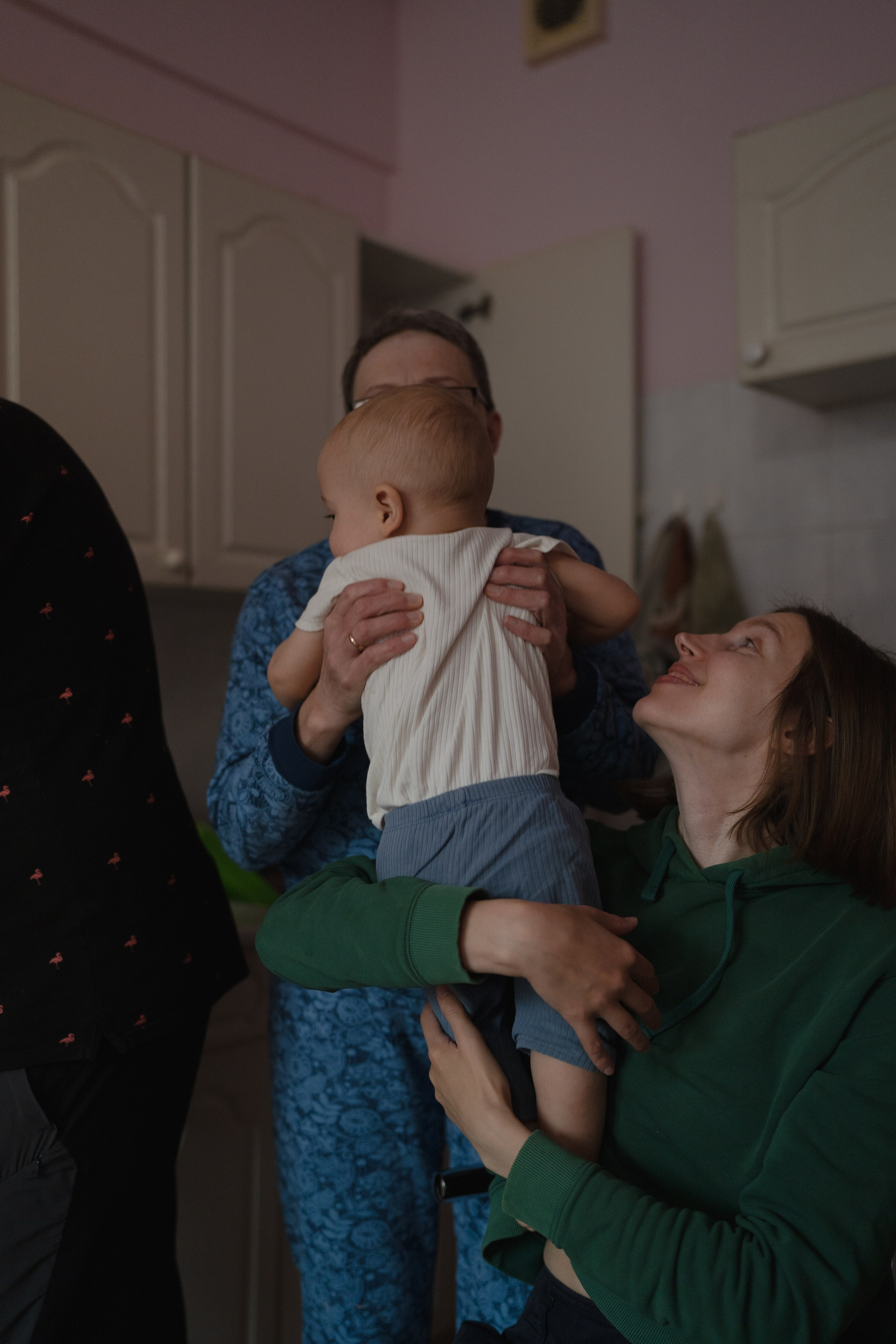 Alena, Vlad and their son Lev. Main