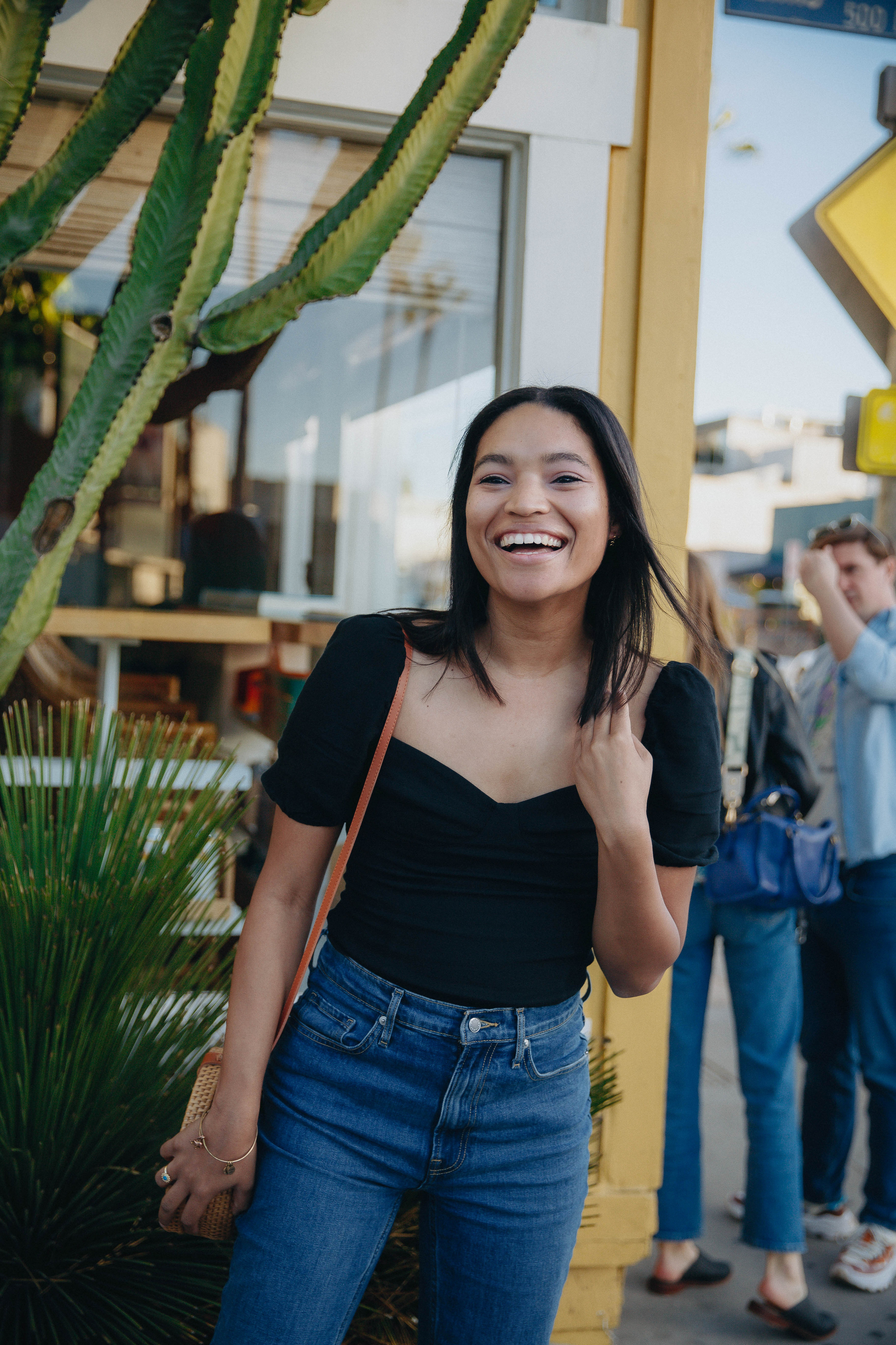Nicole | Sunset at Abbot Kinney Blvd. Photographer in Los Angeles. Julia Ishmuratova