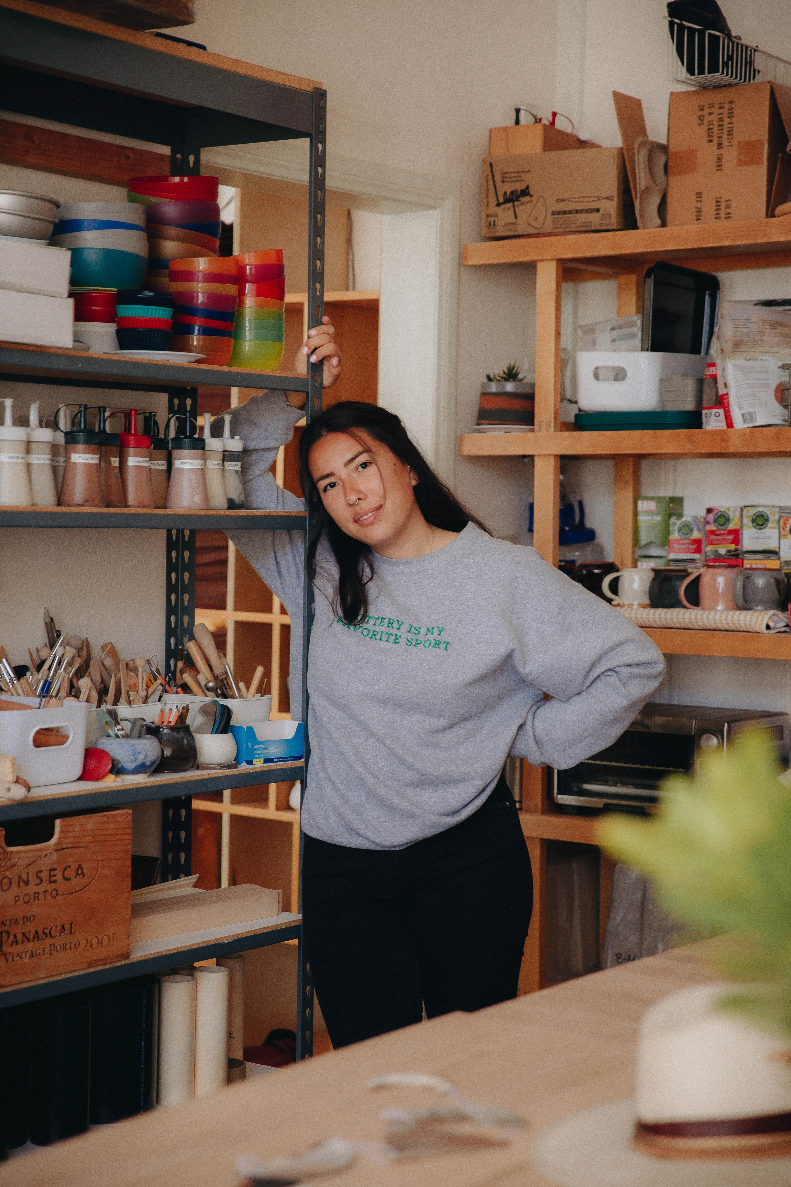 Maia | Pottery Session. Photographer in Los Angeles. Julia Ishmuratova