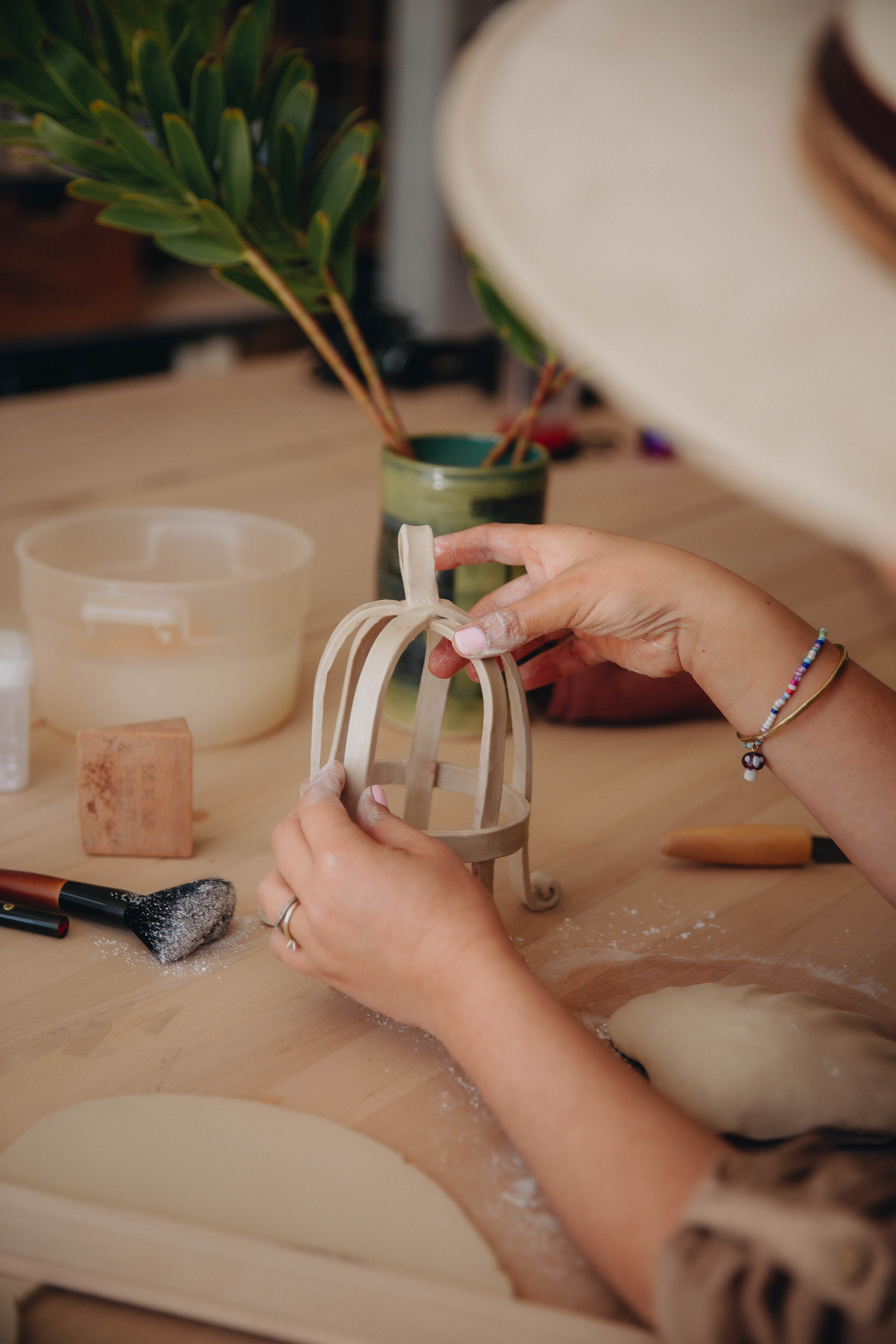 Maia | Pottery Session. Photographer in Los Angeles. Julia Ishmuratova