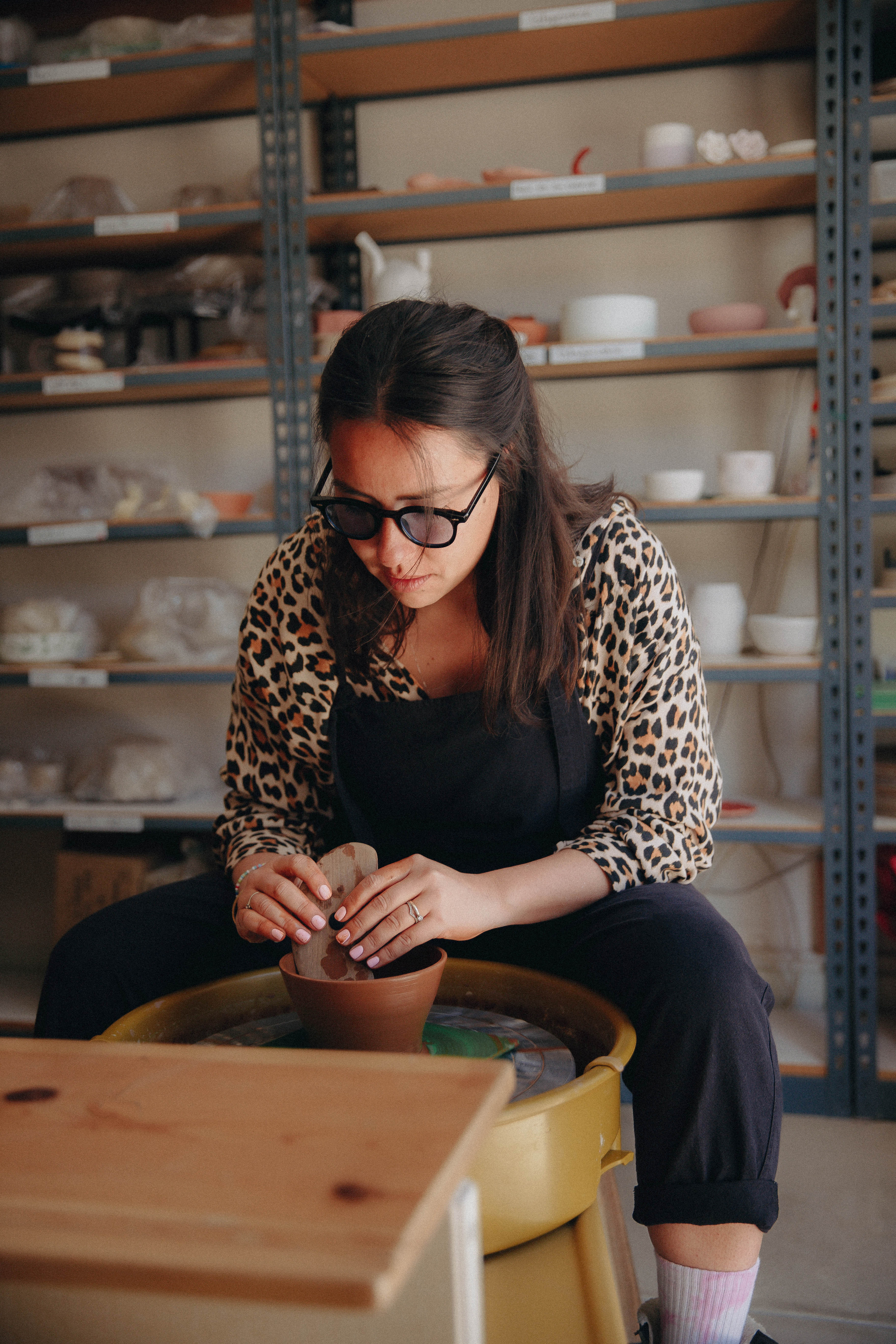 Maia | Pottery Session. Photographer in Los Angeles. Julia Ishmuratova