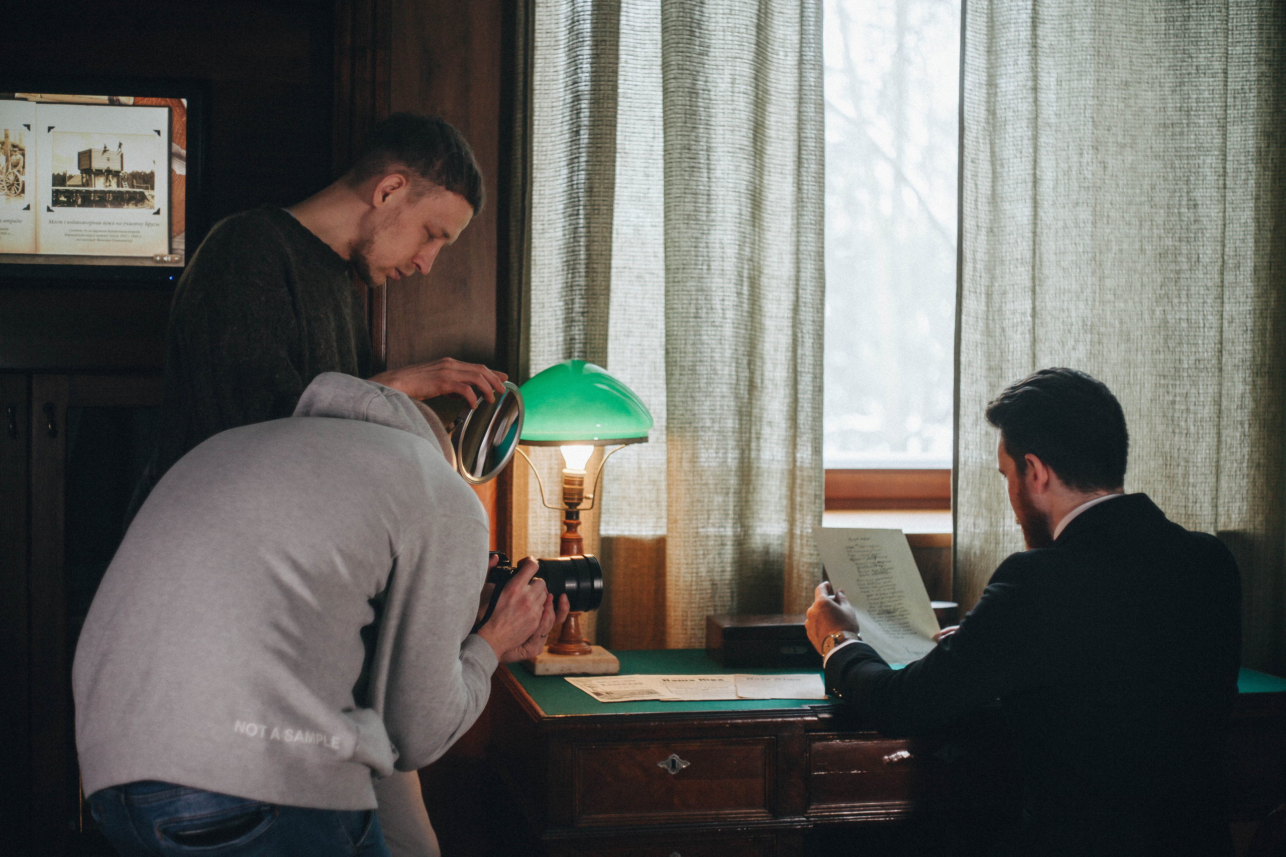 Backstage shoot for the New LUCH Collection | Minsk Watch Plant. Photographer in Los Angeles. Julia Ishmuratova