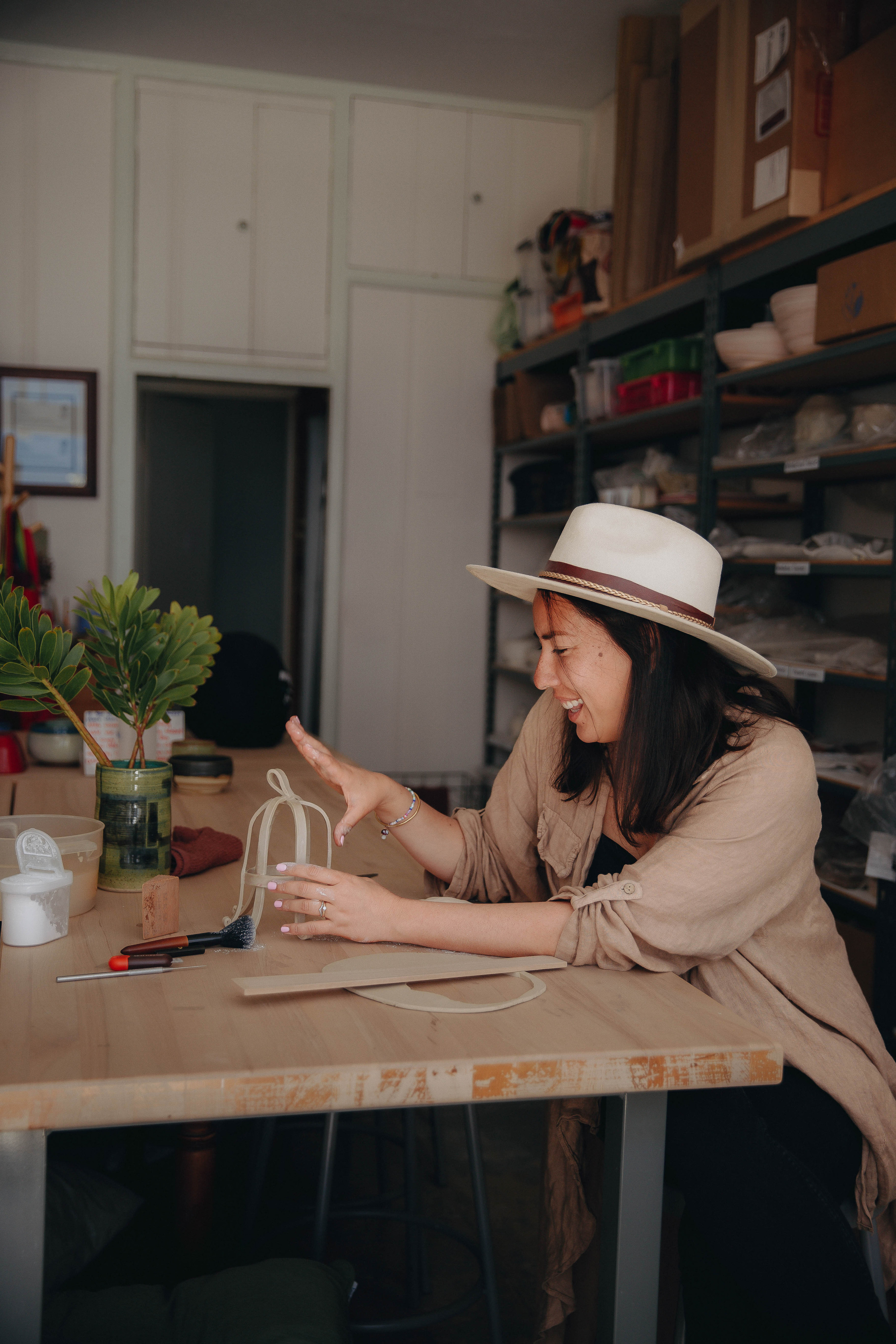 Maia | Pottery Session. Photographer in Los Angeles. Julia Ishmuratova