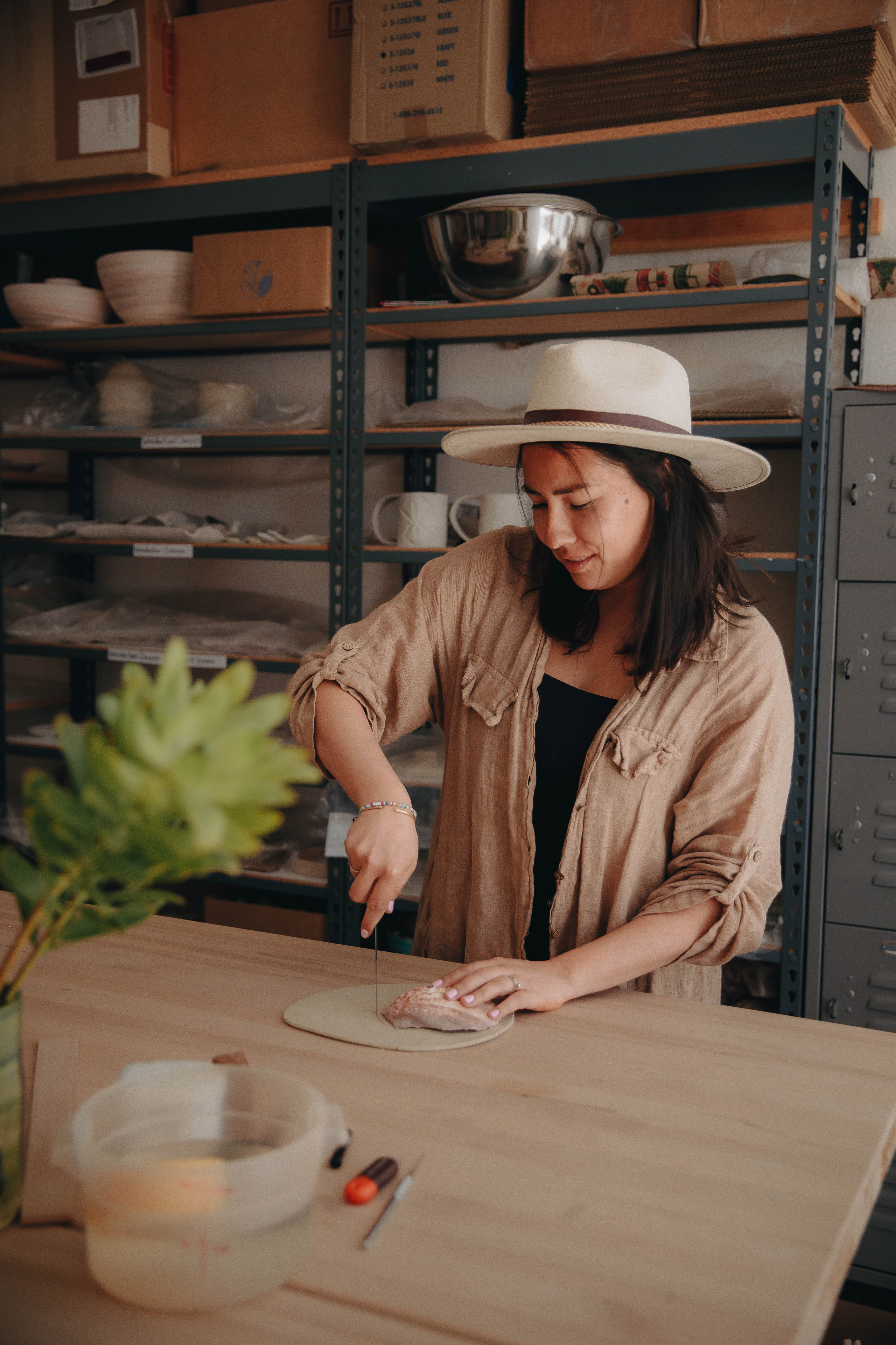 Maia | Pottery Session. Photographer in Los Angeles. Julia Ishmuratova