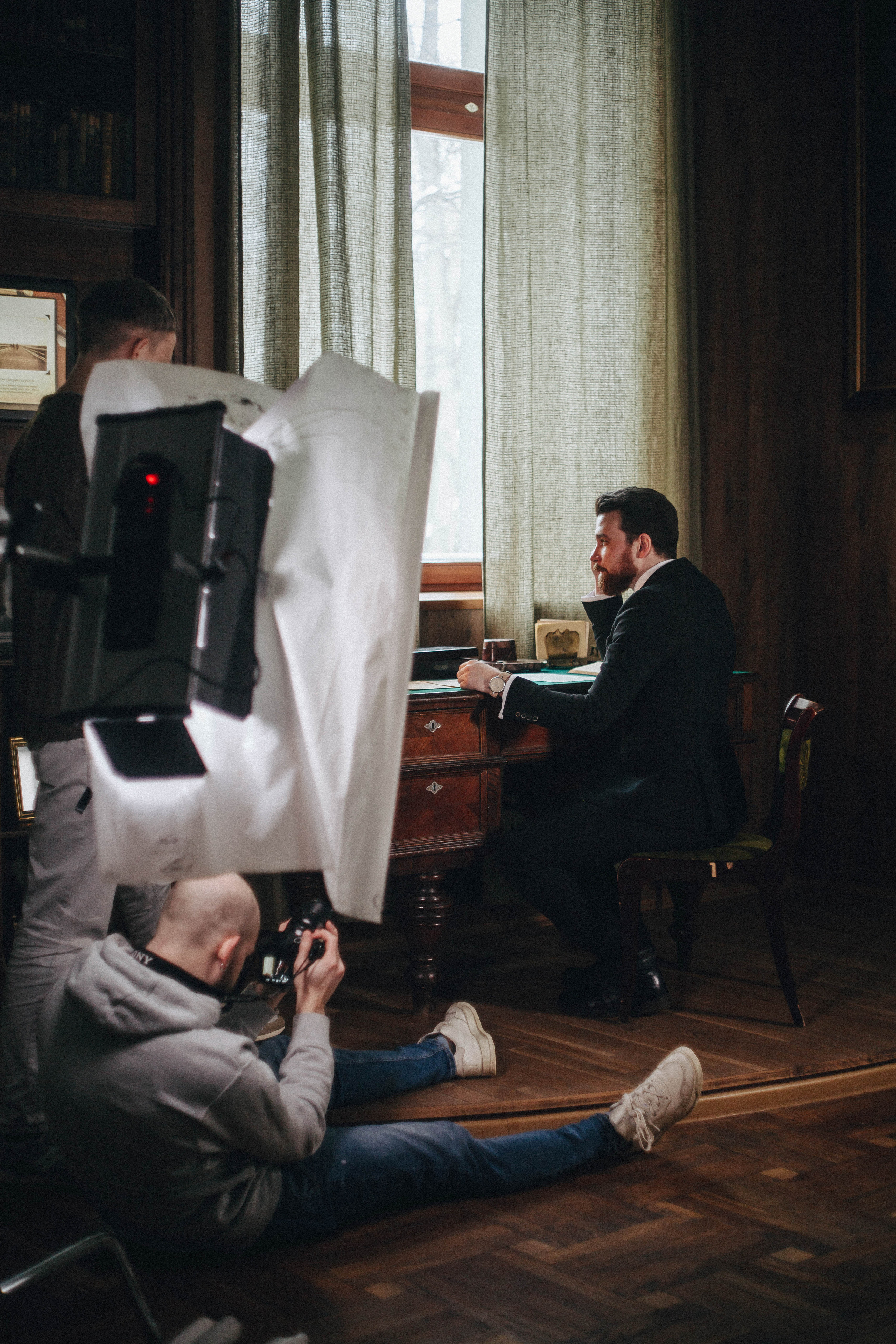 Backstage shoot for the New LUCH Collection | Minsk Watch Plant. Photographer in Los Angeles. Julia Ishmuratova