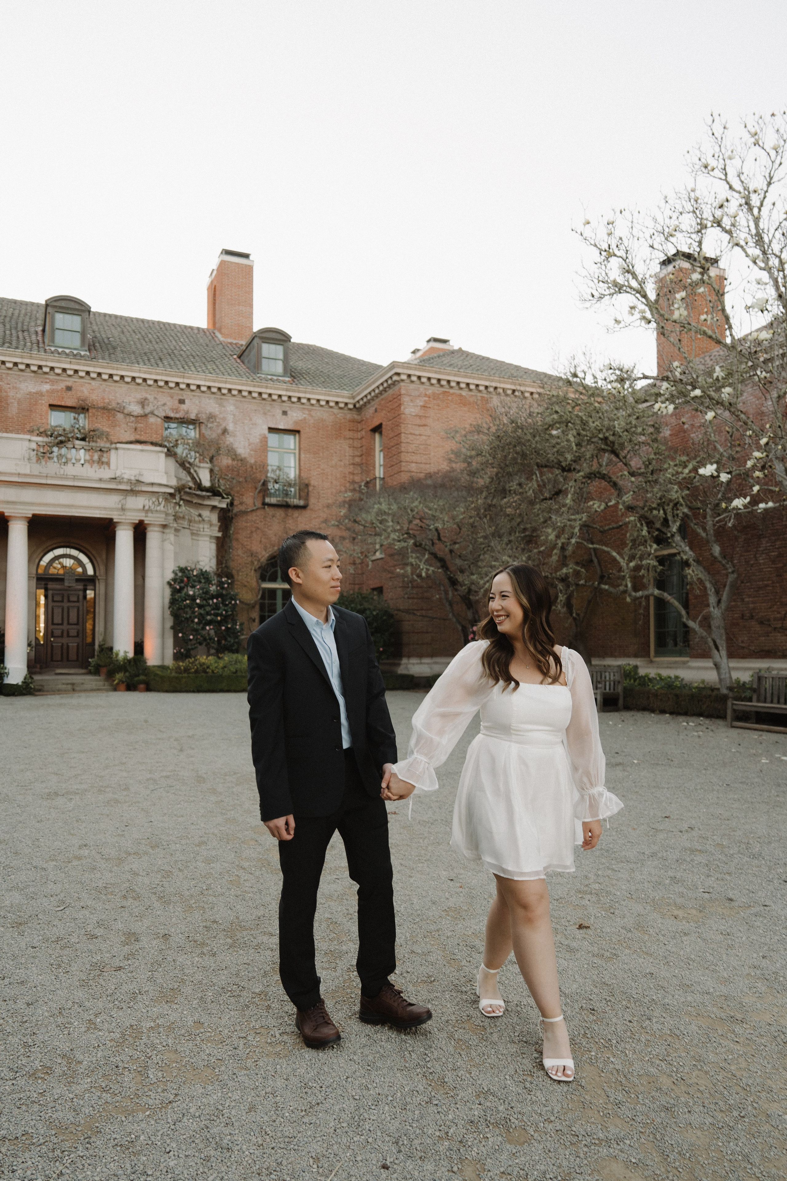 Filoli Historic Garden Engagement Photoshoot. Soulo Photography | San Francisco Bay Area Based Photographer