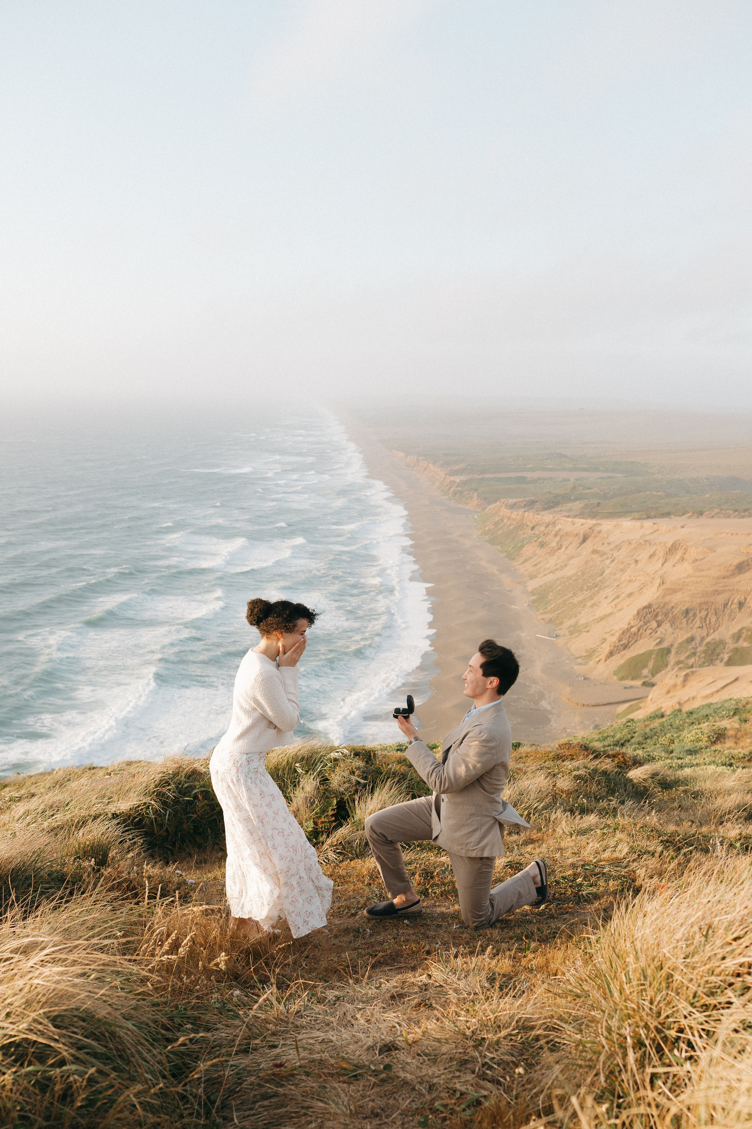 She Said Yes at Point Reyes!