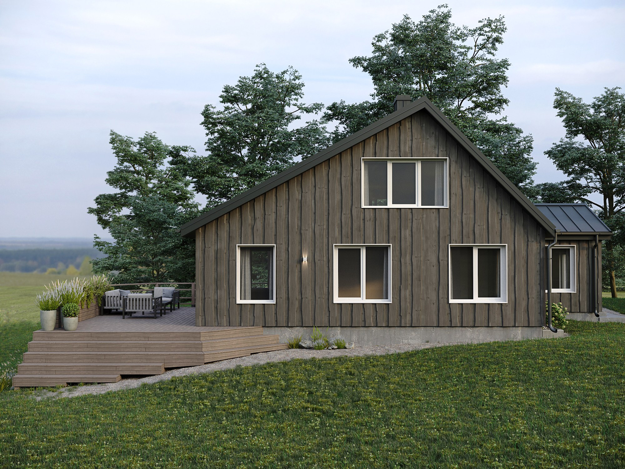 MĀJAS FASĀDE ŠEDERE. Ivainteriordesign.com