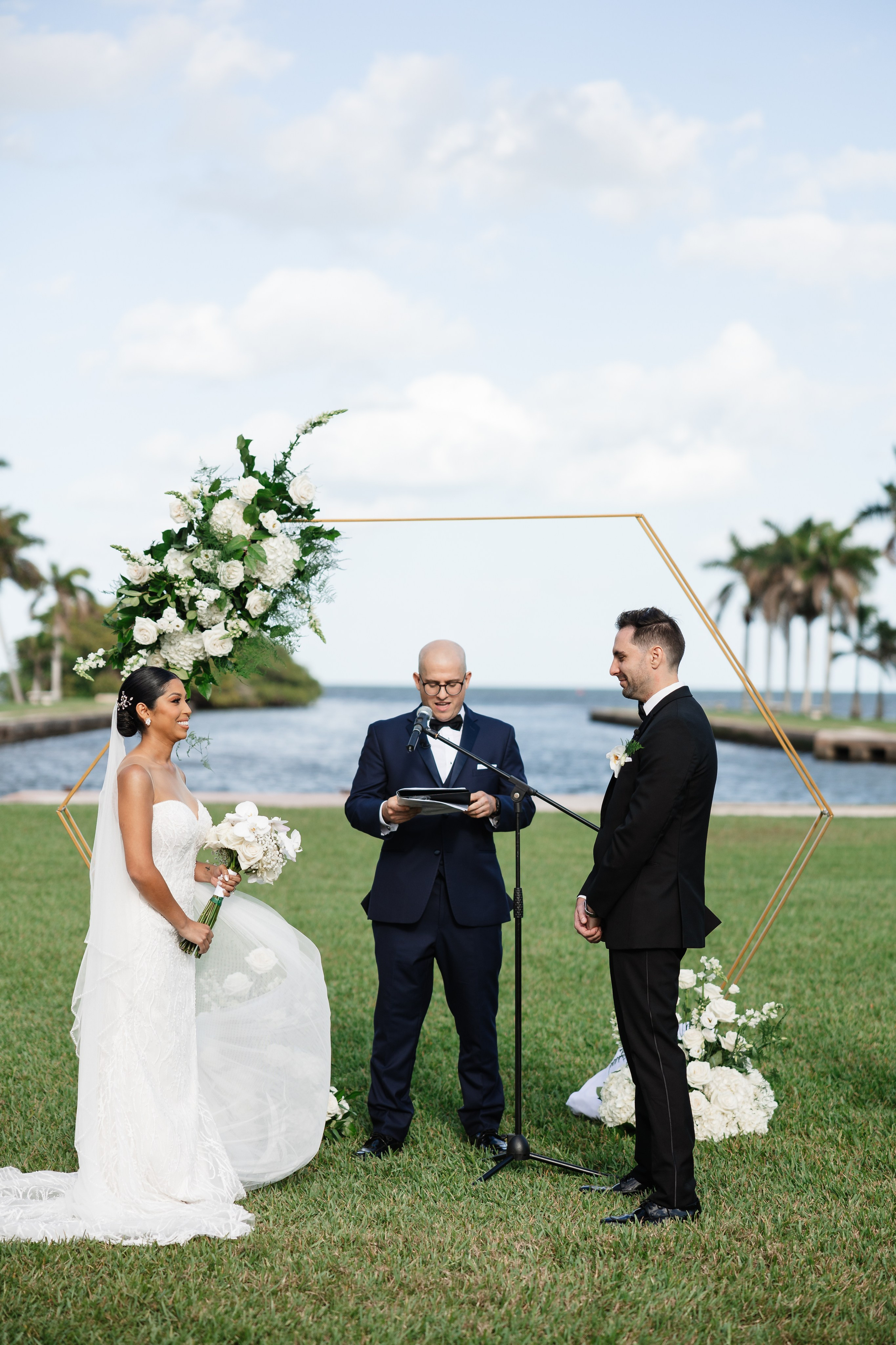 Mariella & Christopher’s Elegant Wedding at Deering Estate. YES I DO PRODUCTION — Wedding photography&videography
