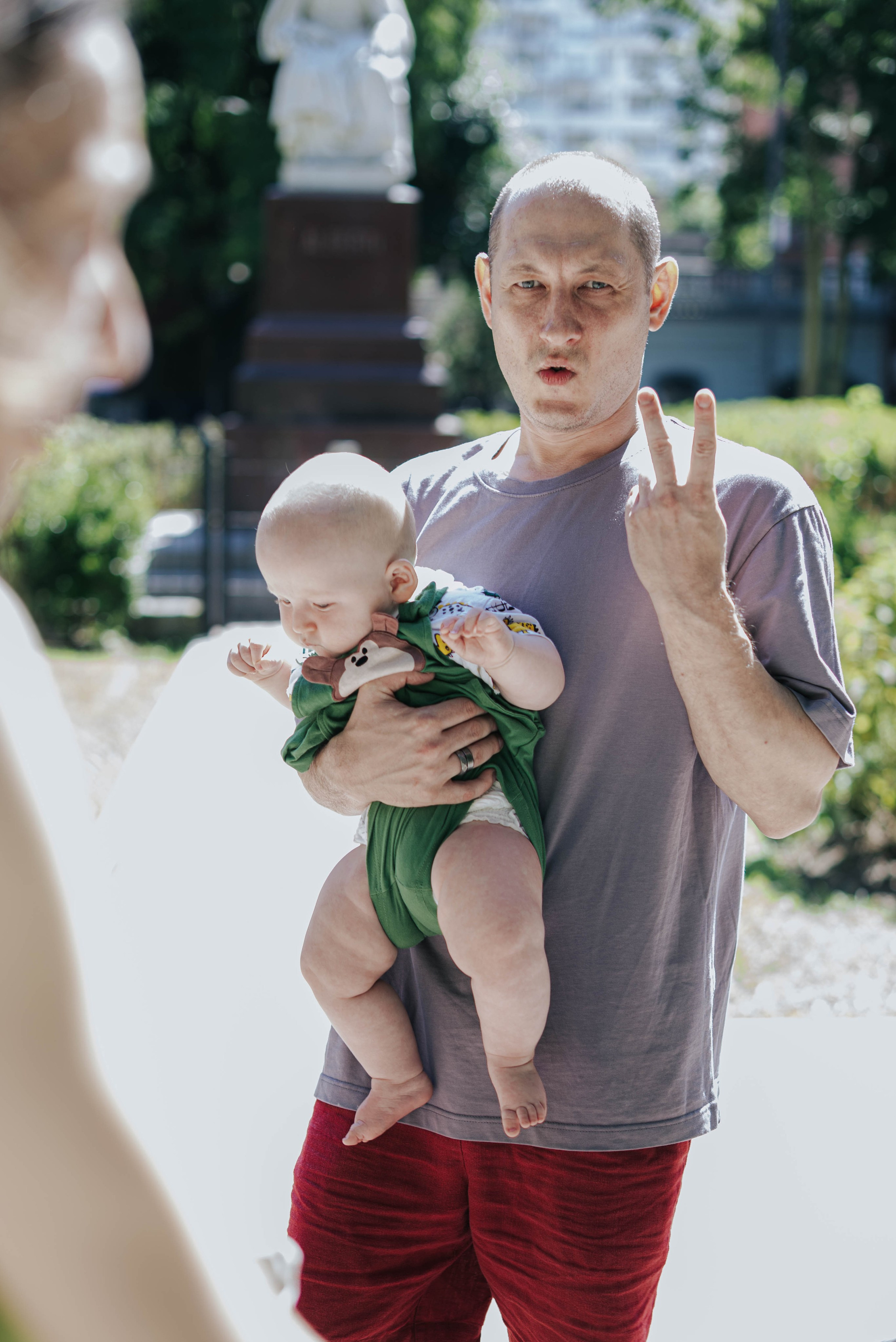 Лиза, Стас и Ванютка. Photographer @elmirkami in the city of Buenos Aires