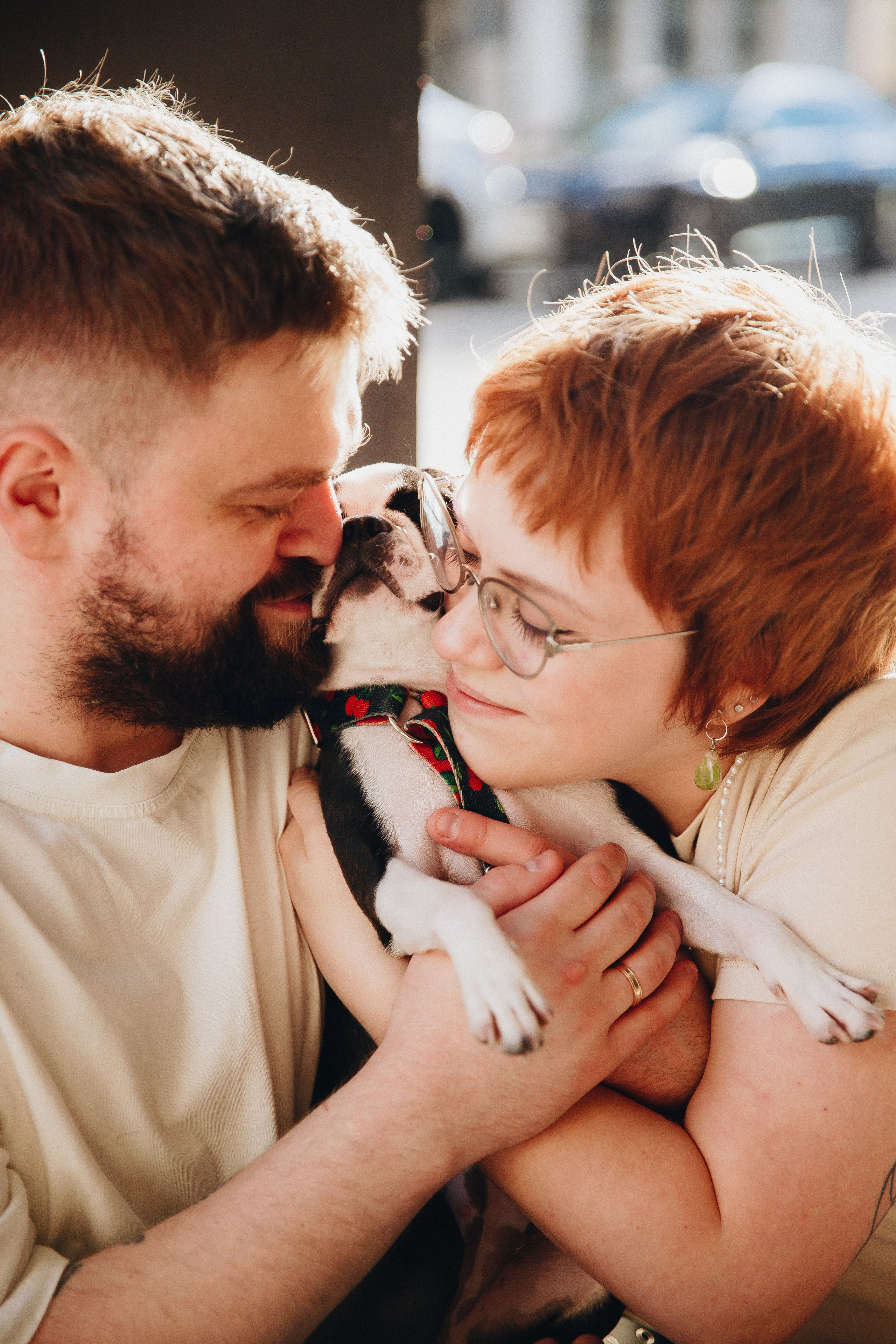 Polina, Dima & Roxy. Photographer in Los Angeles. Julia Ishmuratova