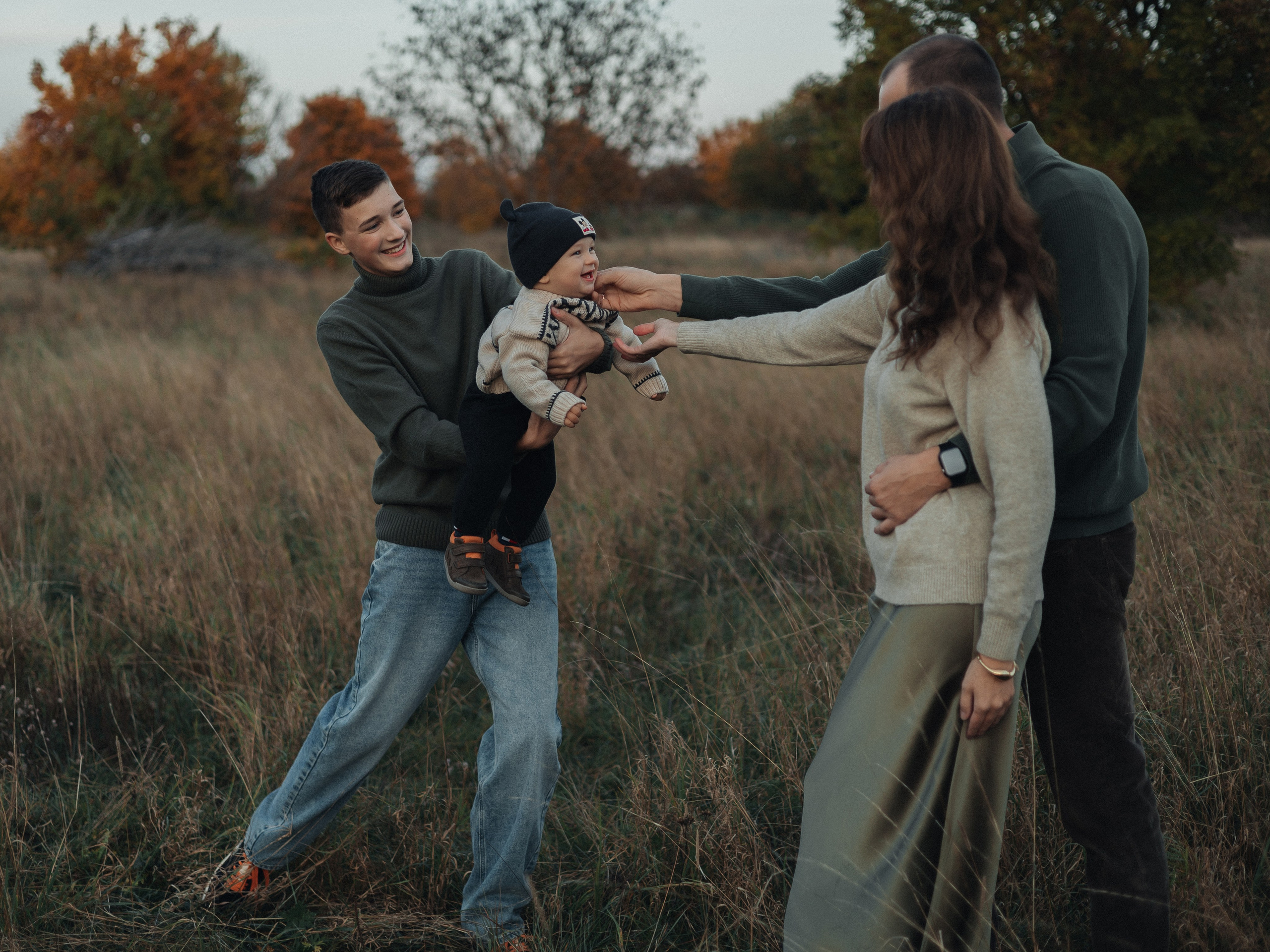 Инна, Юра, Артём и Егор. Семейный фотограф в Таллинне Дарья Кивимейстер