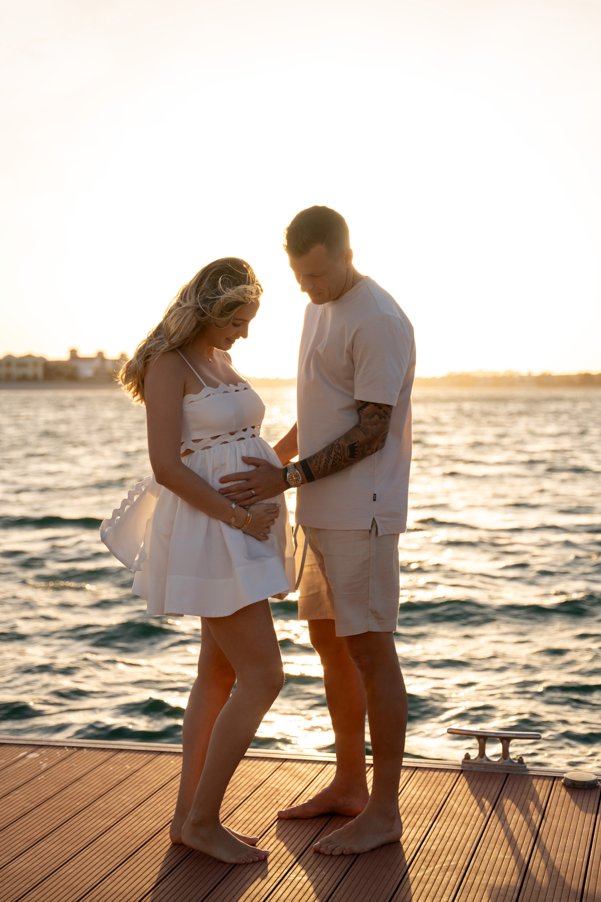 Creative gender reveal party. Angela Iakovleva — Family Photographer in Dubai