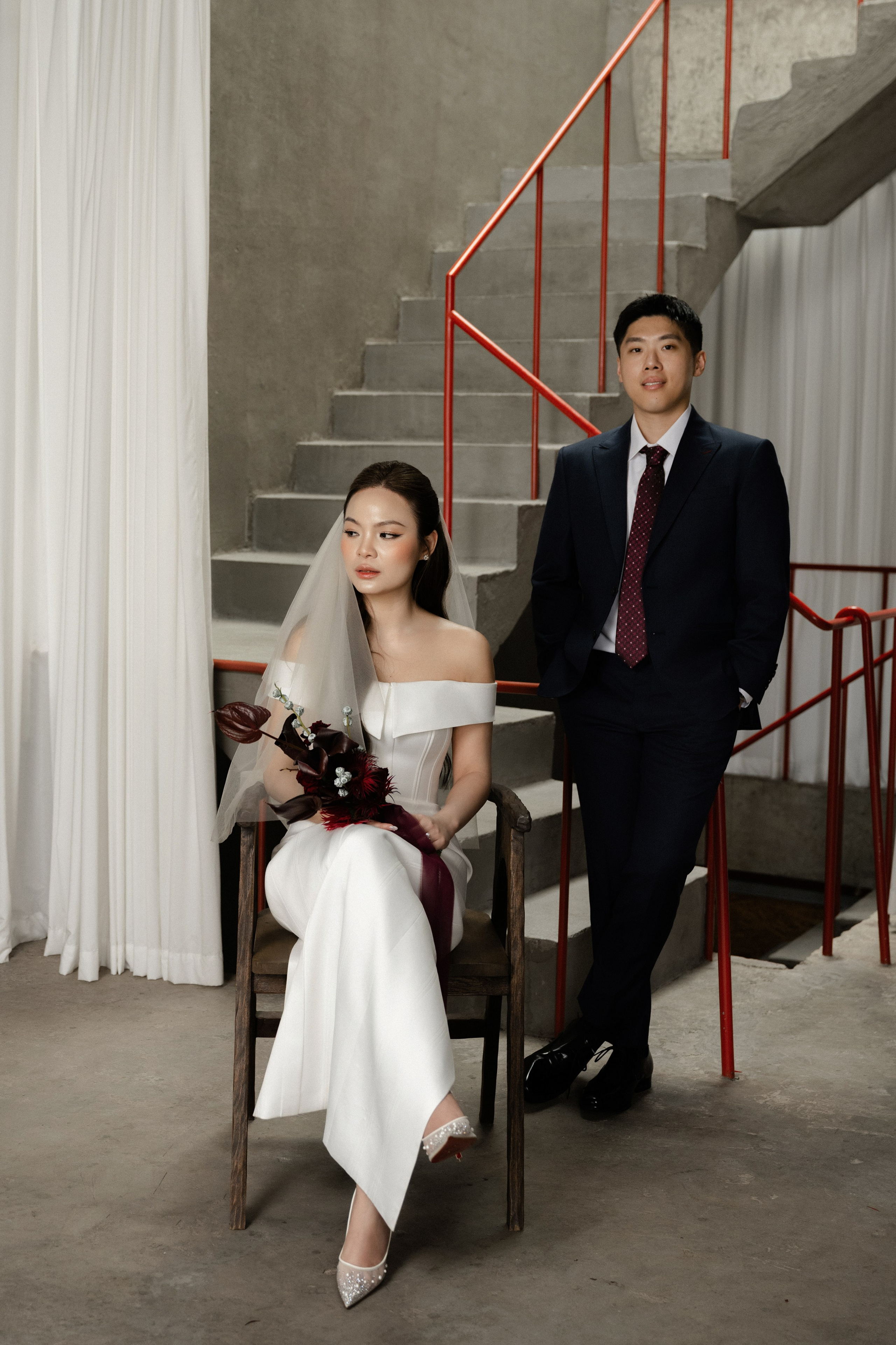 KEVIN & LINH shooting studio. Anns wedding photography