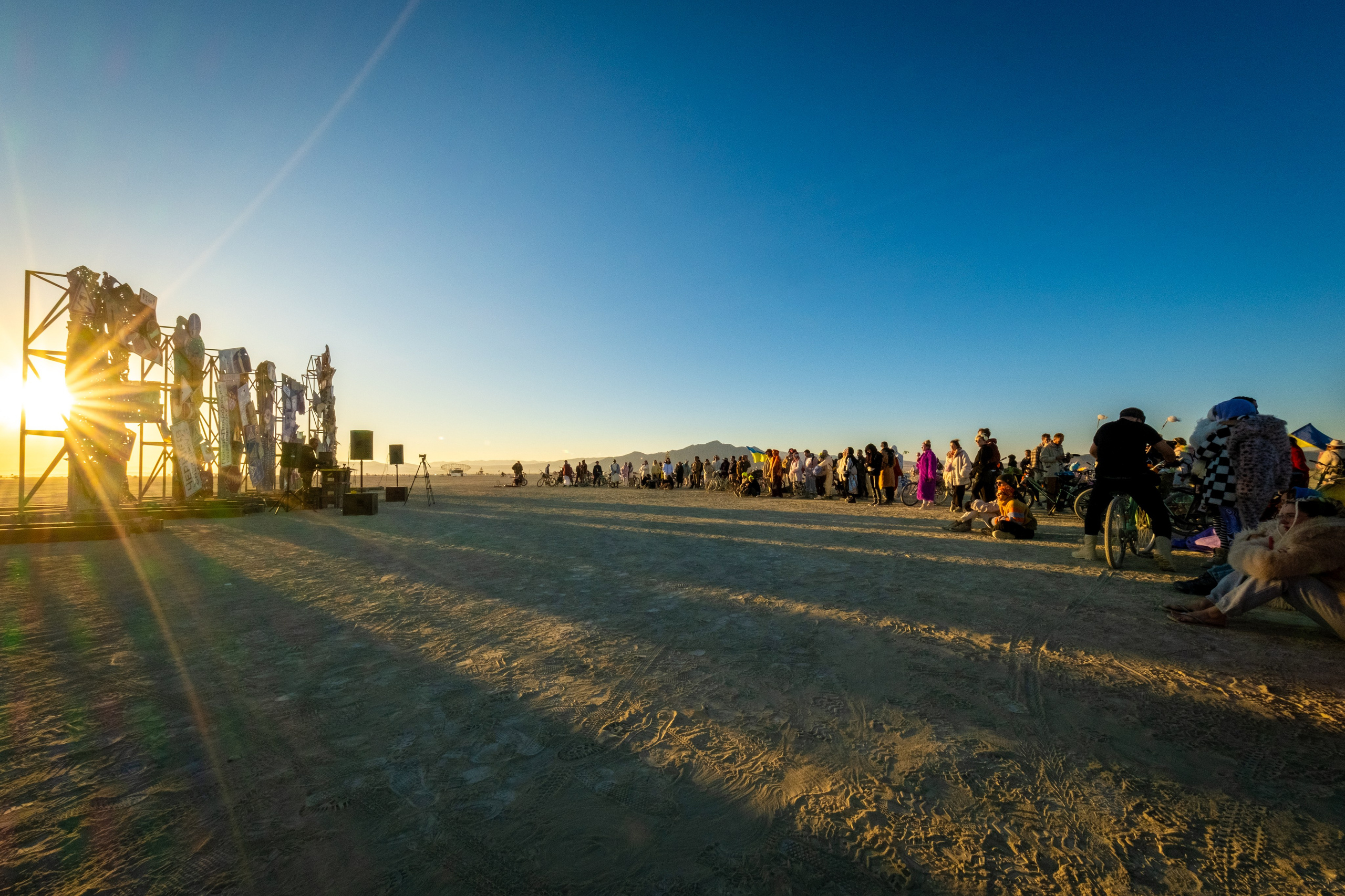 BURNING MAN 2024. Reportage concert portrait photography in the San Francisco Bay Area