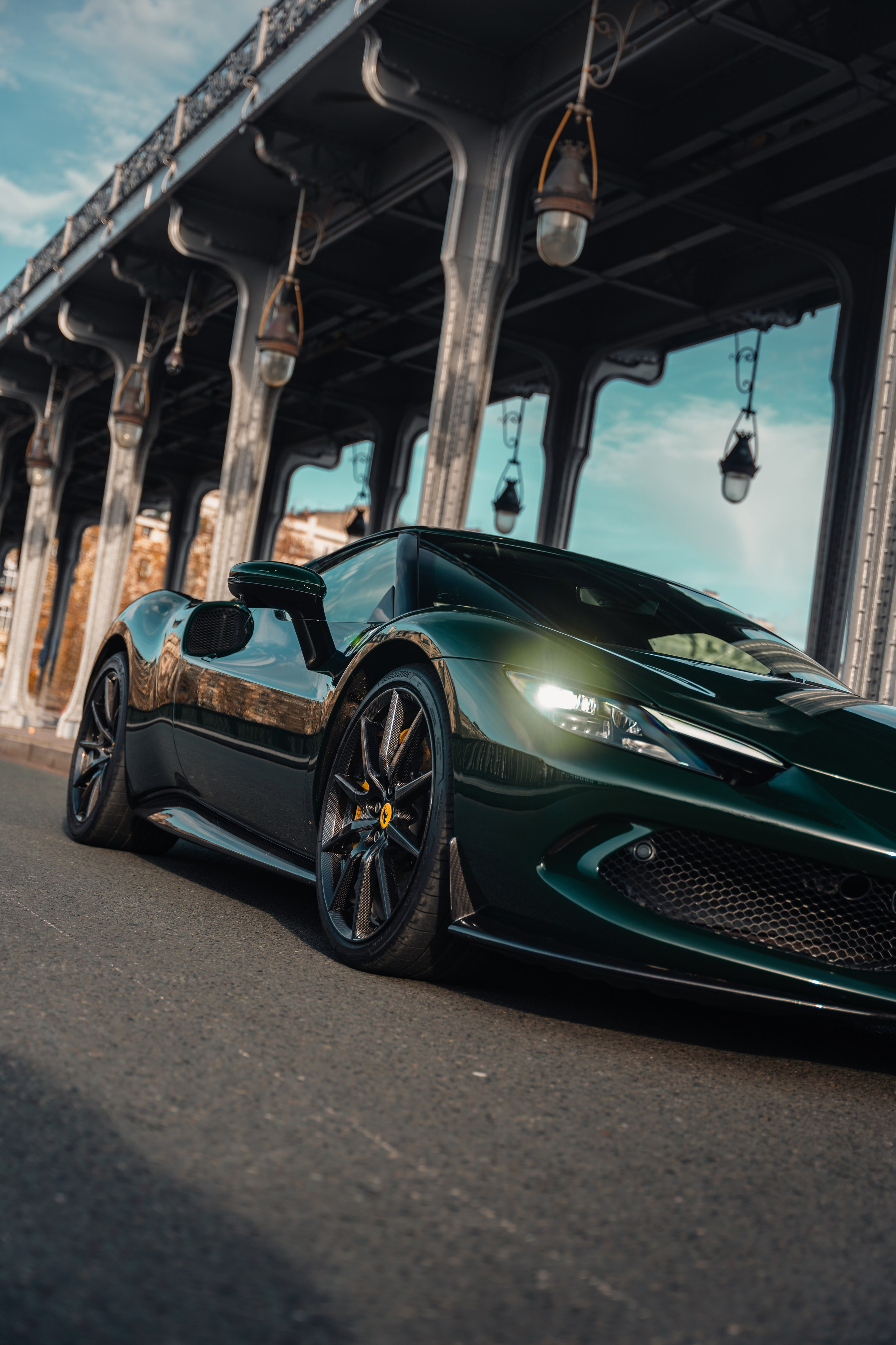 Ferrari 296 GTB. Photographer in Paris — Vitalii Motruk