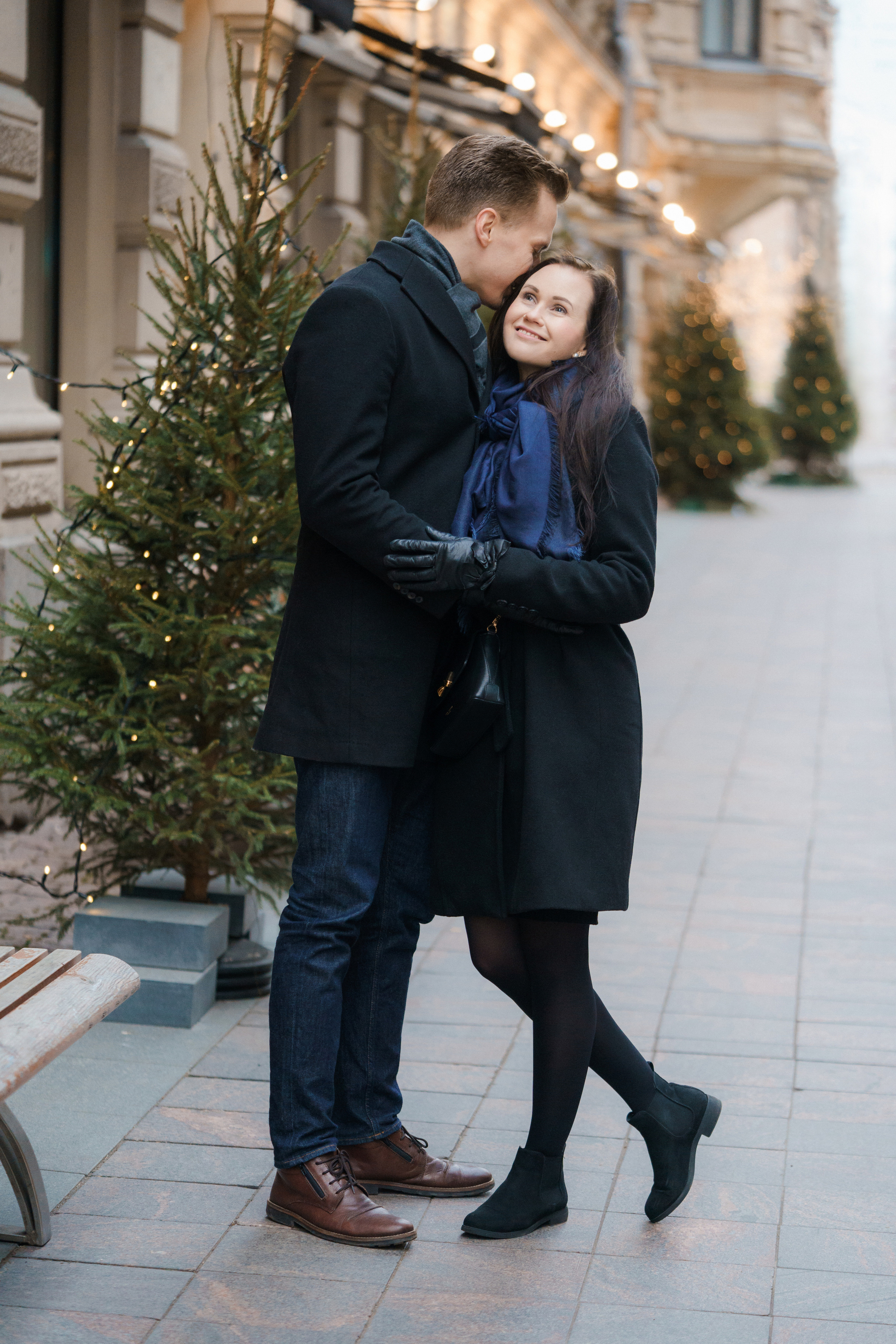 J&S, kihlakuvaus Helsingin keskustassa