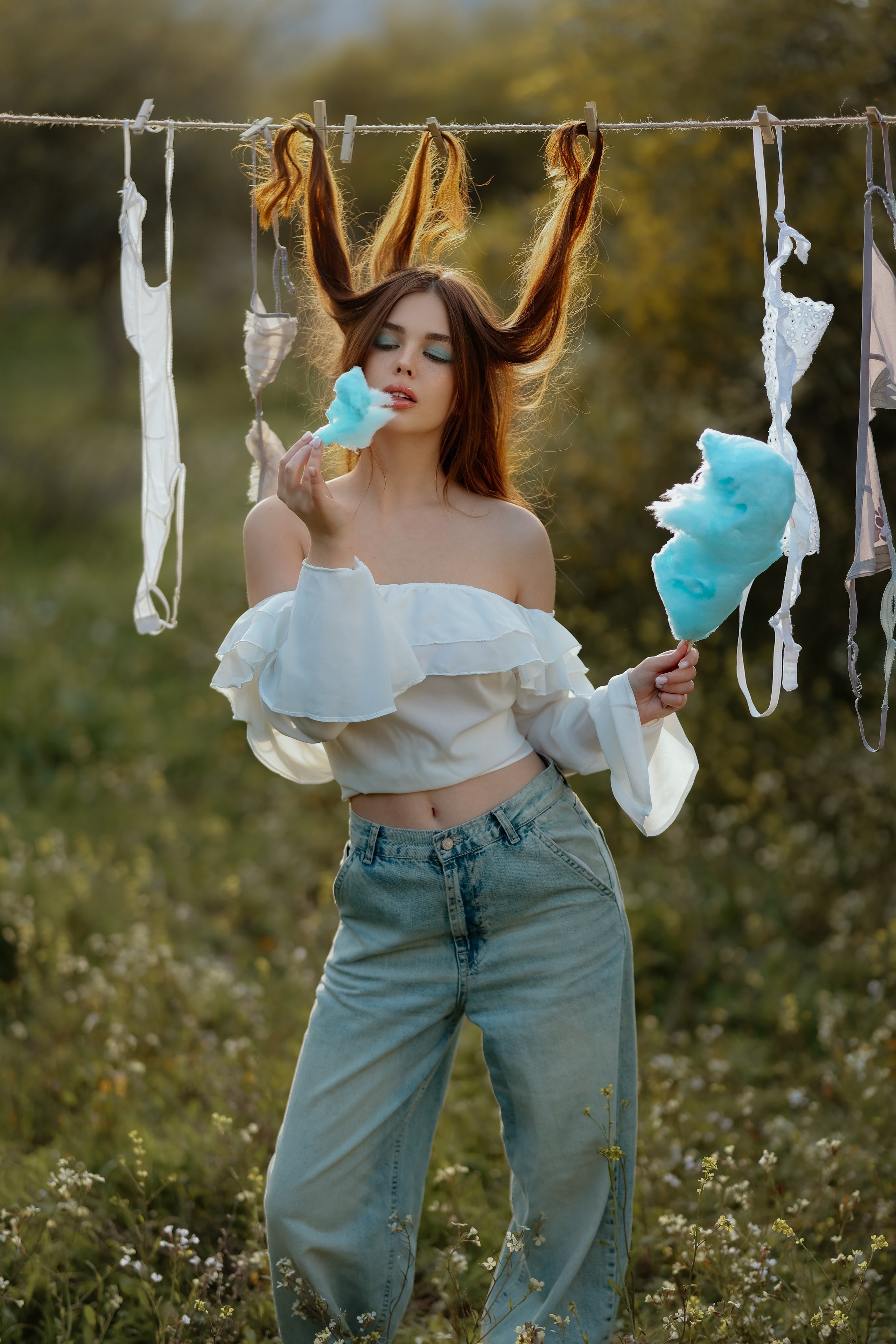 Фотосессия в мимозе (акация). Фотограф в Турции | Алания, Сиде, Белек, Анталия, Кемер)