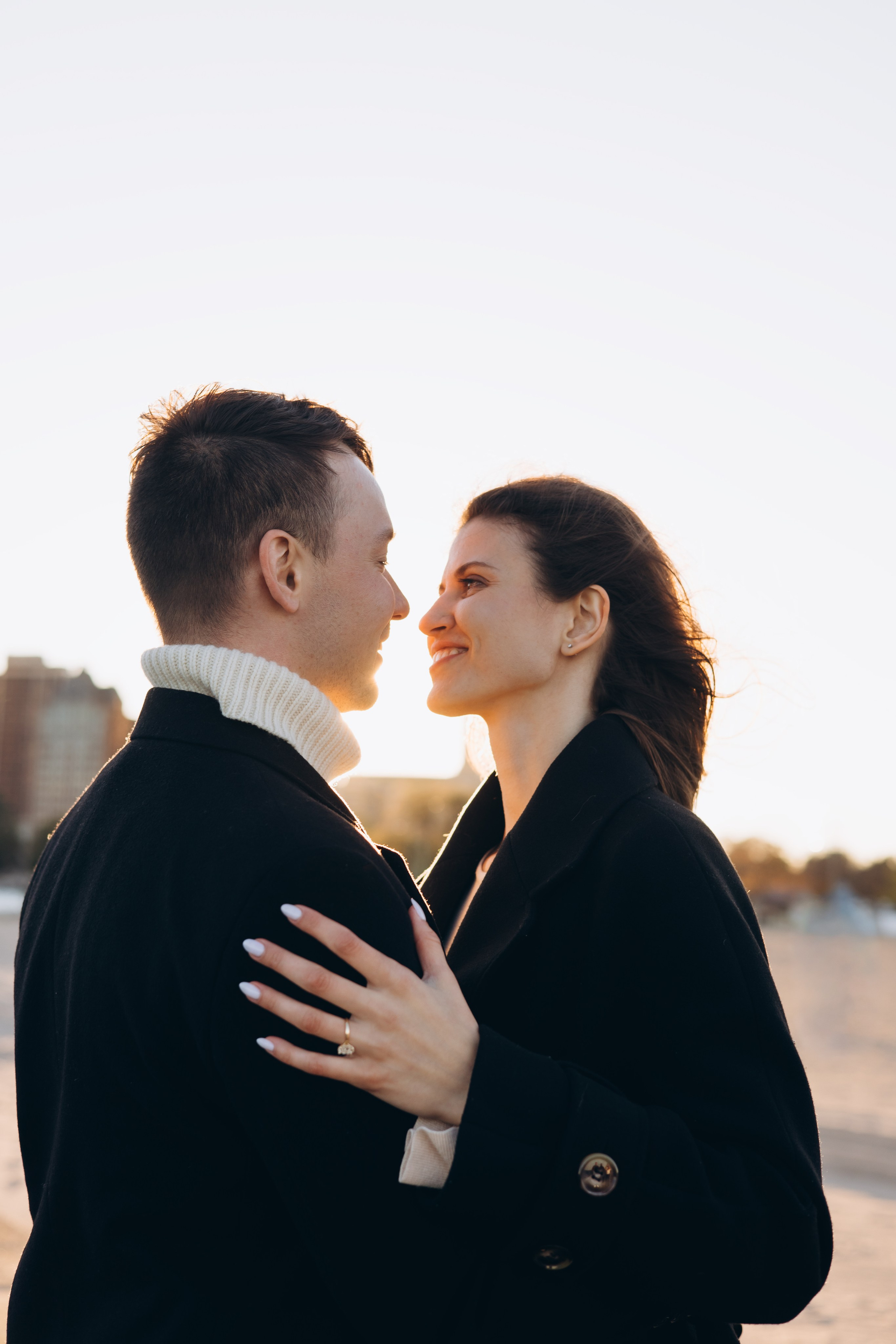 North Lake Shore Proposal — Chicago Photographer — Margarita Stepanenko