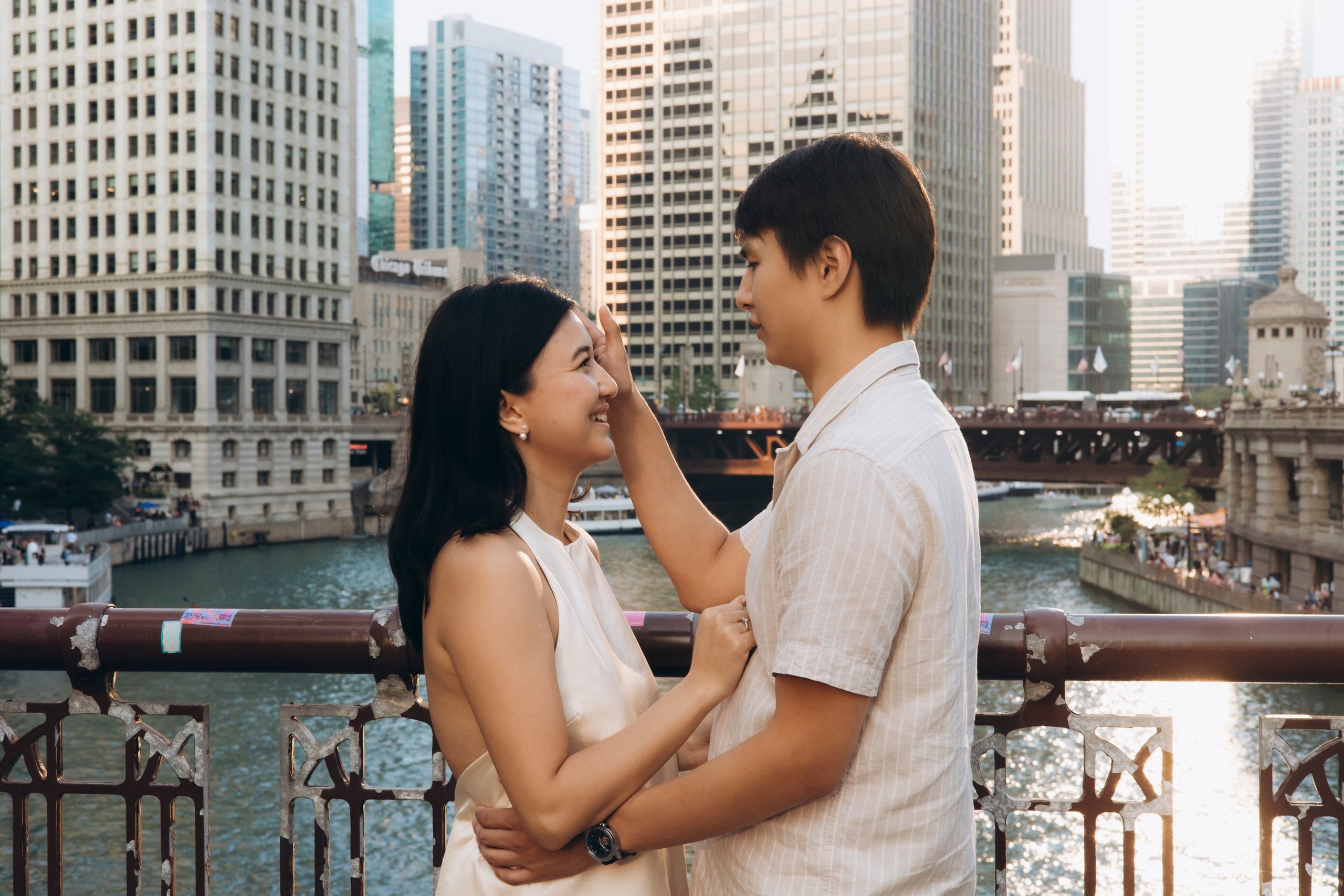 Downtown Chicago Couples Session — Chicago Photographer — Margarita Chudinova