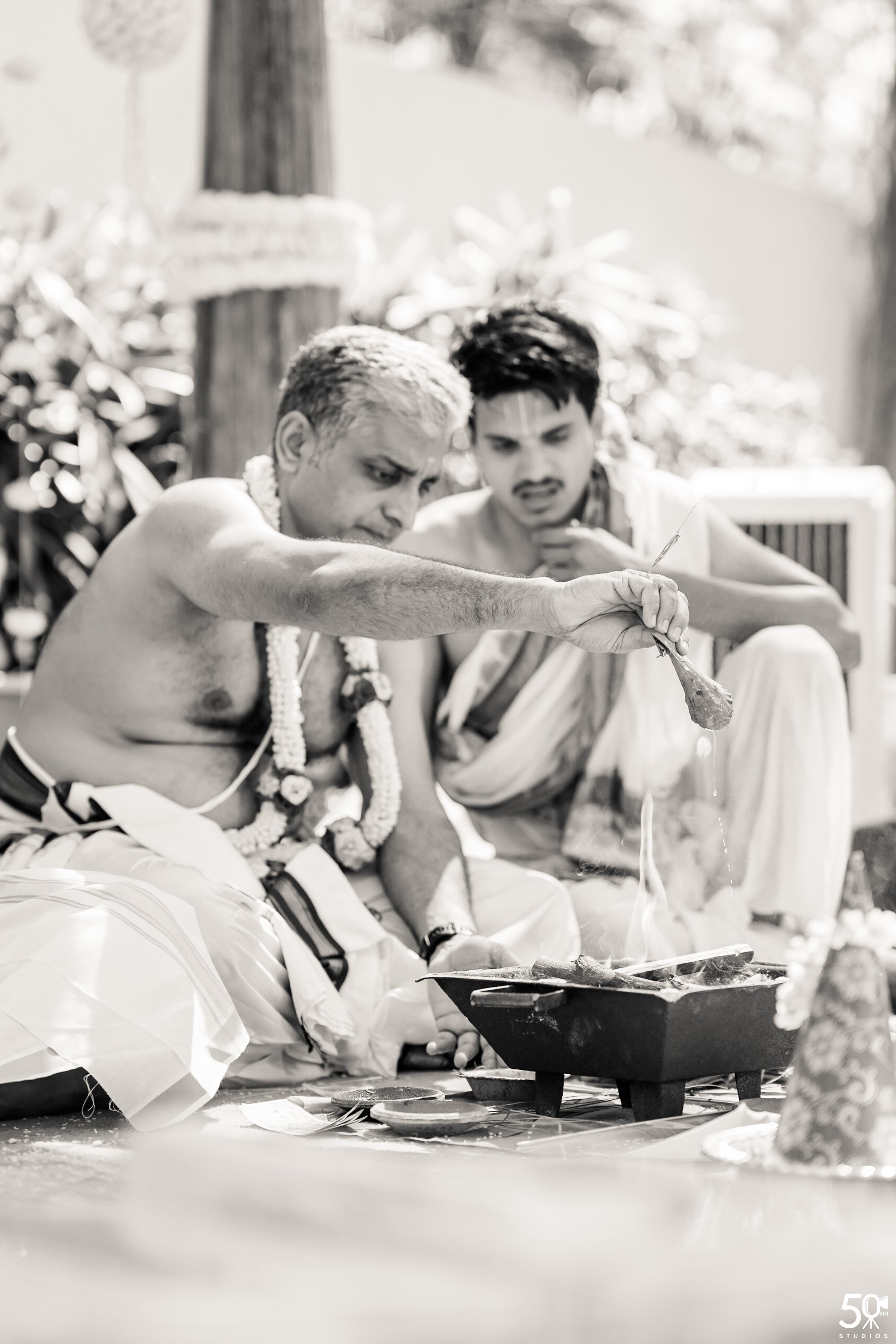 SANJAY AND SAKETH UPANAYANA. 50mm STUDIOS